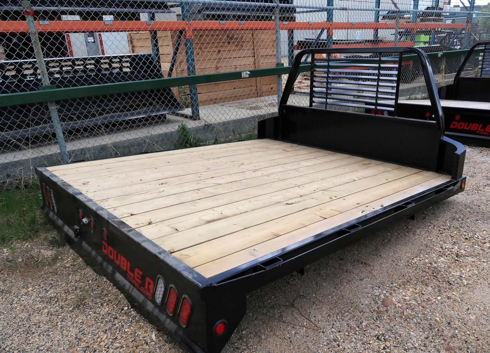 2019 DOUBLE A TRUCK DECK, BOX OFF, 8.5' DECK WOOD DECKING S/N 2DATDAK1048 - Image 2 of 2