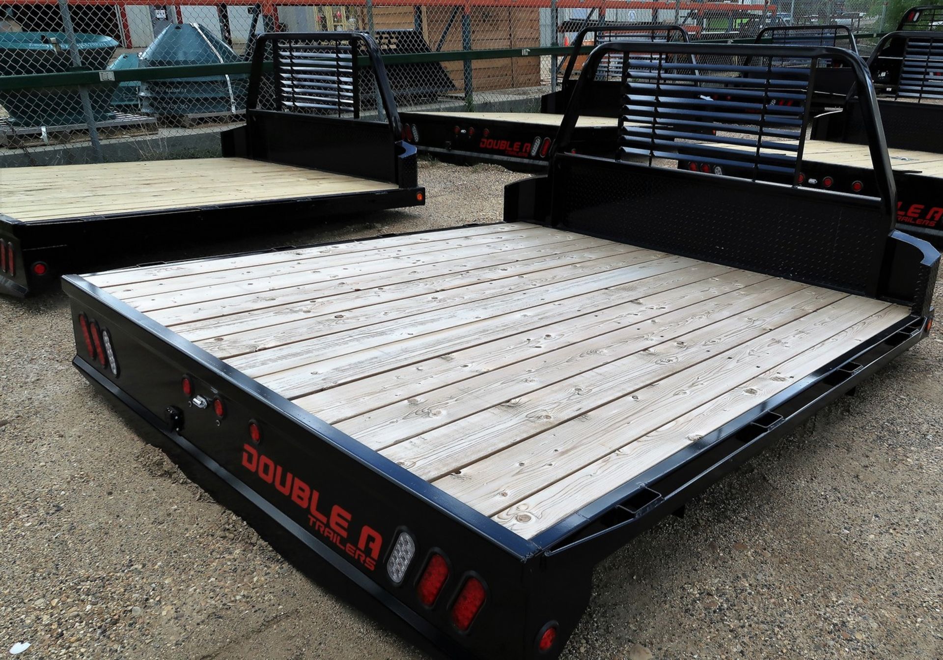 2019 DOUBLE A TRUCK DEC, BOX OFF, 8.5' DECK WOOD DECKING S/N 2DATDOK1046 - Image 2 of 3