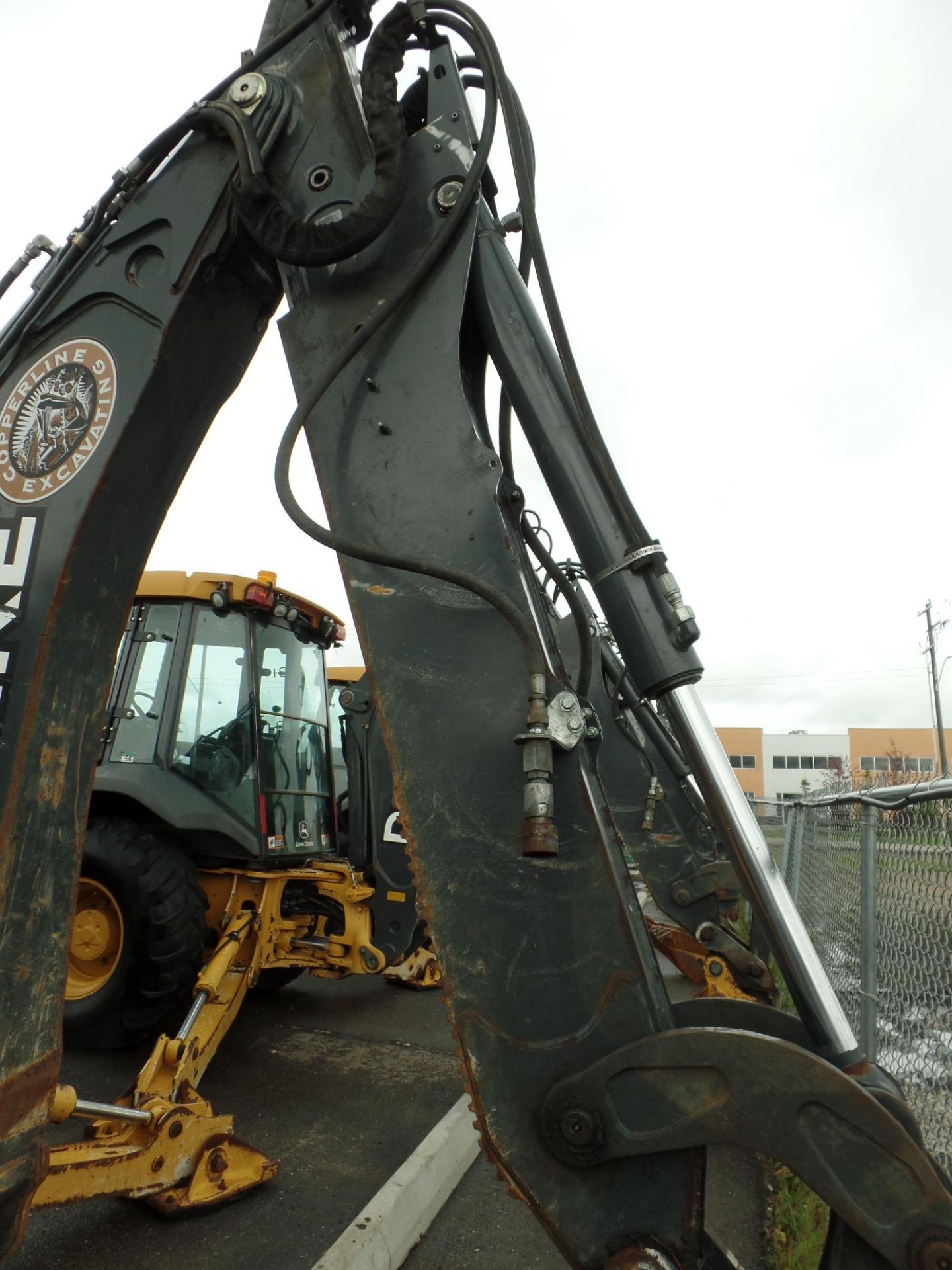 2014 JOHN DEERE BACKHOE, MOD. 310SK, 4X4, A/C CAB, EXTENDAHOE W/BUCKET, 4,446 HRS, S/N - Image 5 of 14