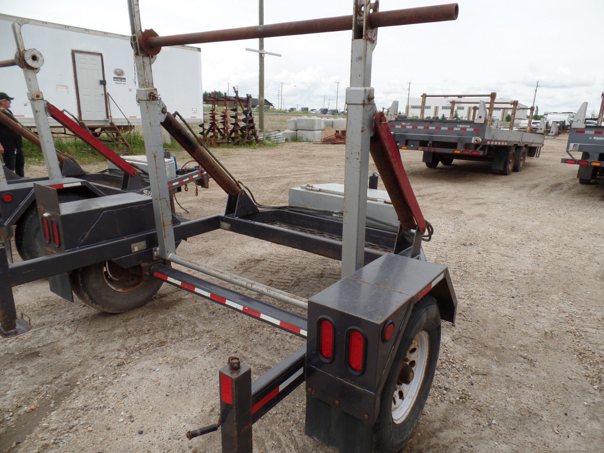 2014 FALCAN MODEL FL170 SELF LOADING REEL TRAILER - S/N 2F9T310L0F6056400 - Image 5 of 6