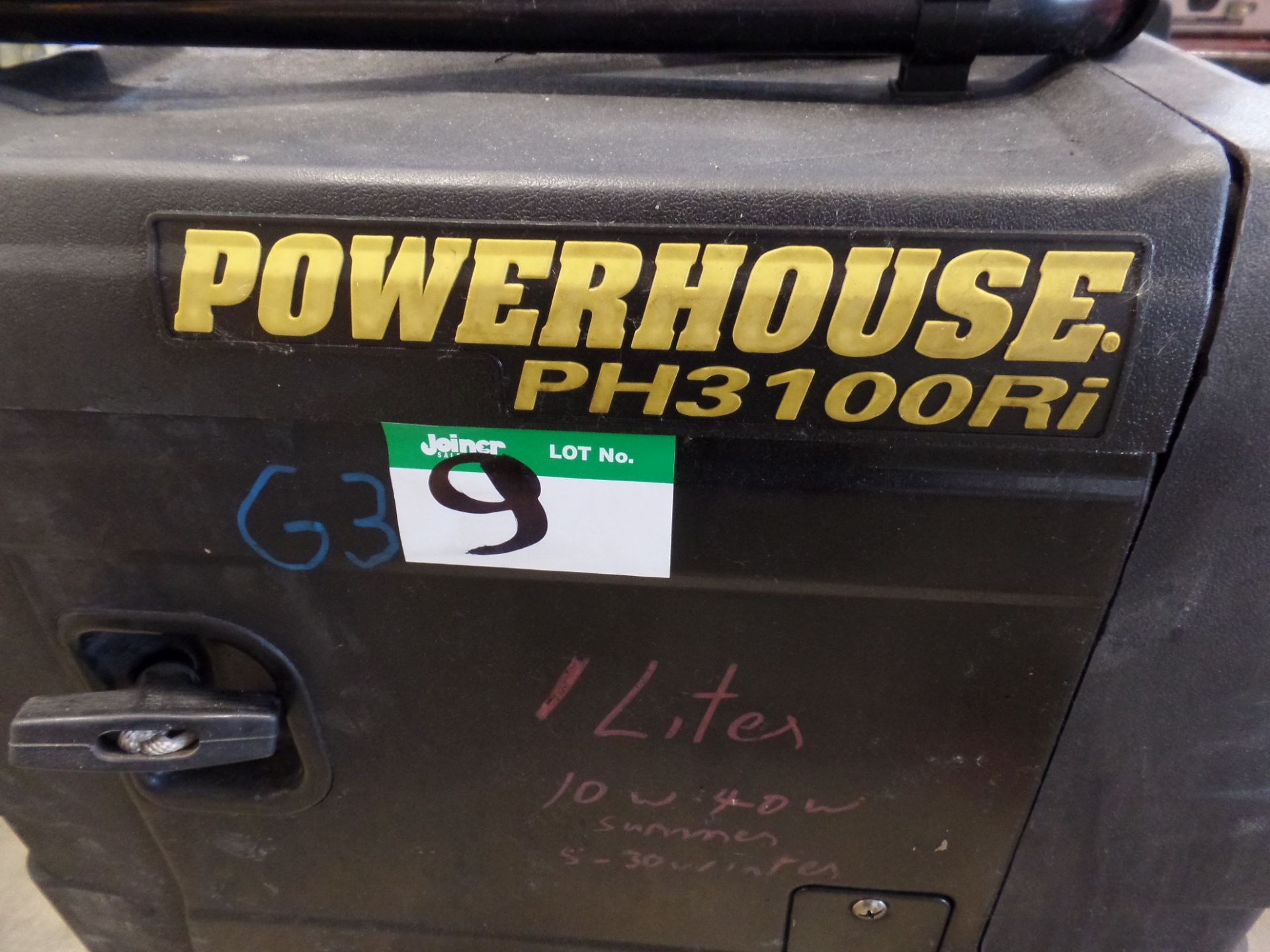 POWERHAUSE PH3100 RI GAS GENERATOR - Image 2 of 2