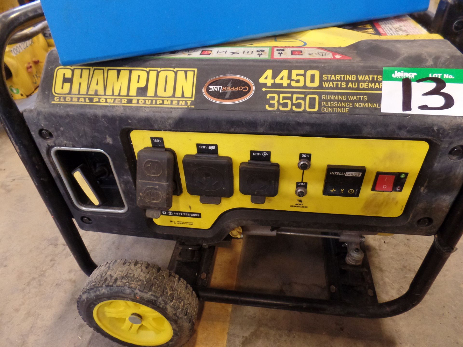 CHAMPION 4450/3550 GAS GENERATOR - Image 2 of 2