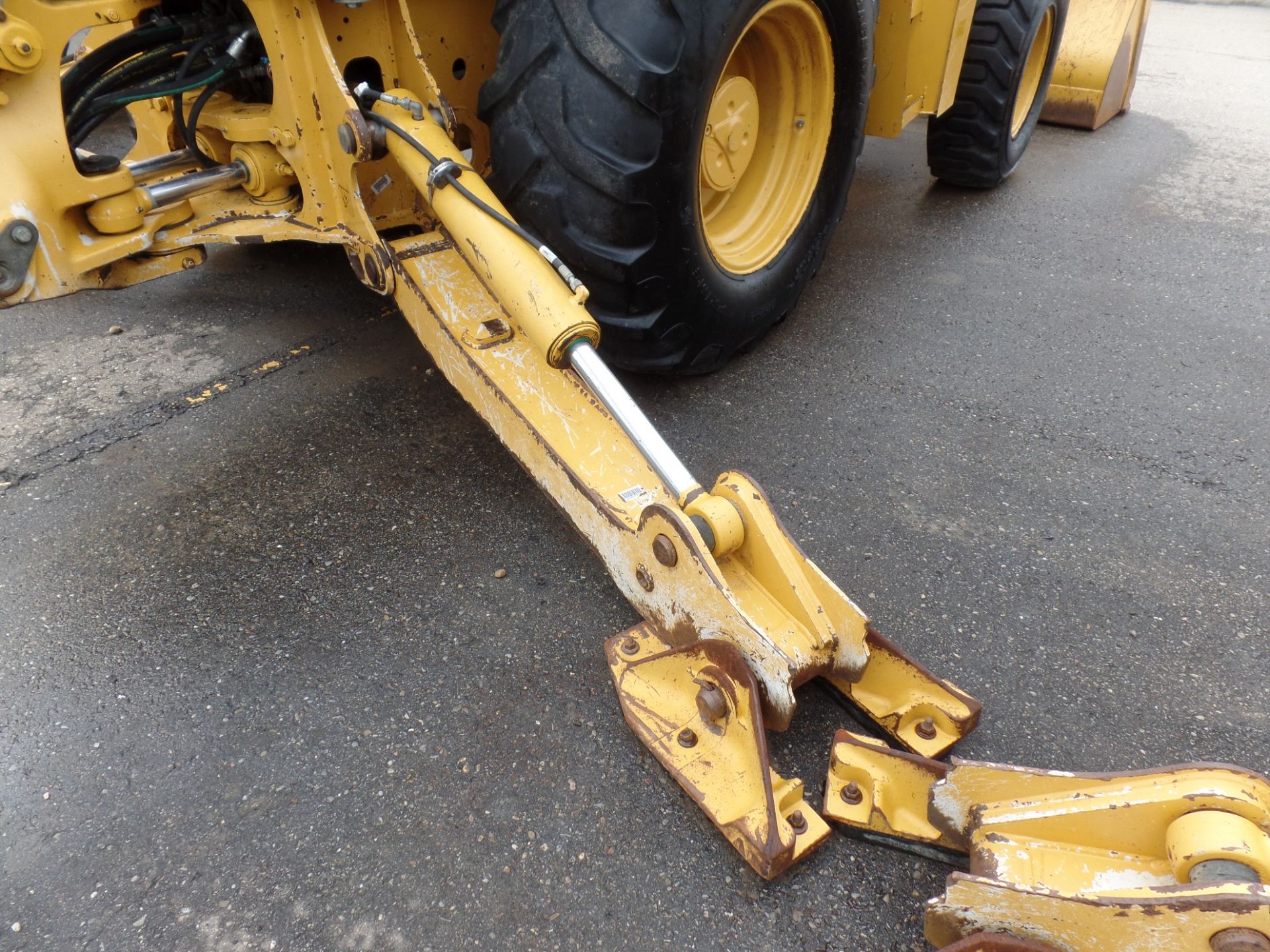 2014 JOHN DEERE BACKHOE, MOD. 310SK, 4X4, A/C CAB, EXTENDAHOE W/BUCKET, 4,599 HRS, S/N - Image 8 of 13