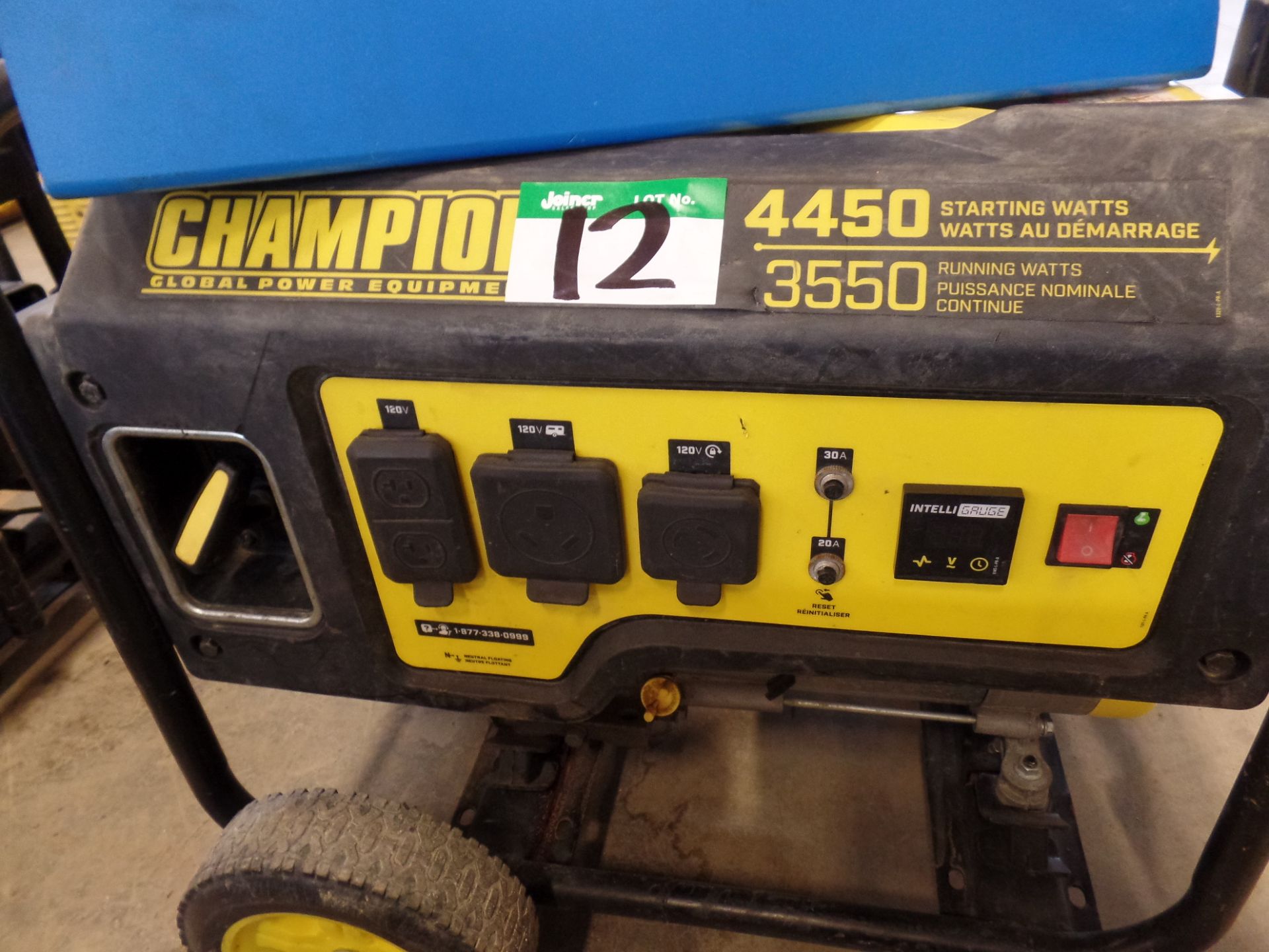 CHAMPION 4450/3550 GAS GENERATOR - Image 2 of 2