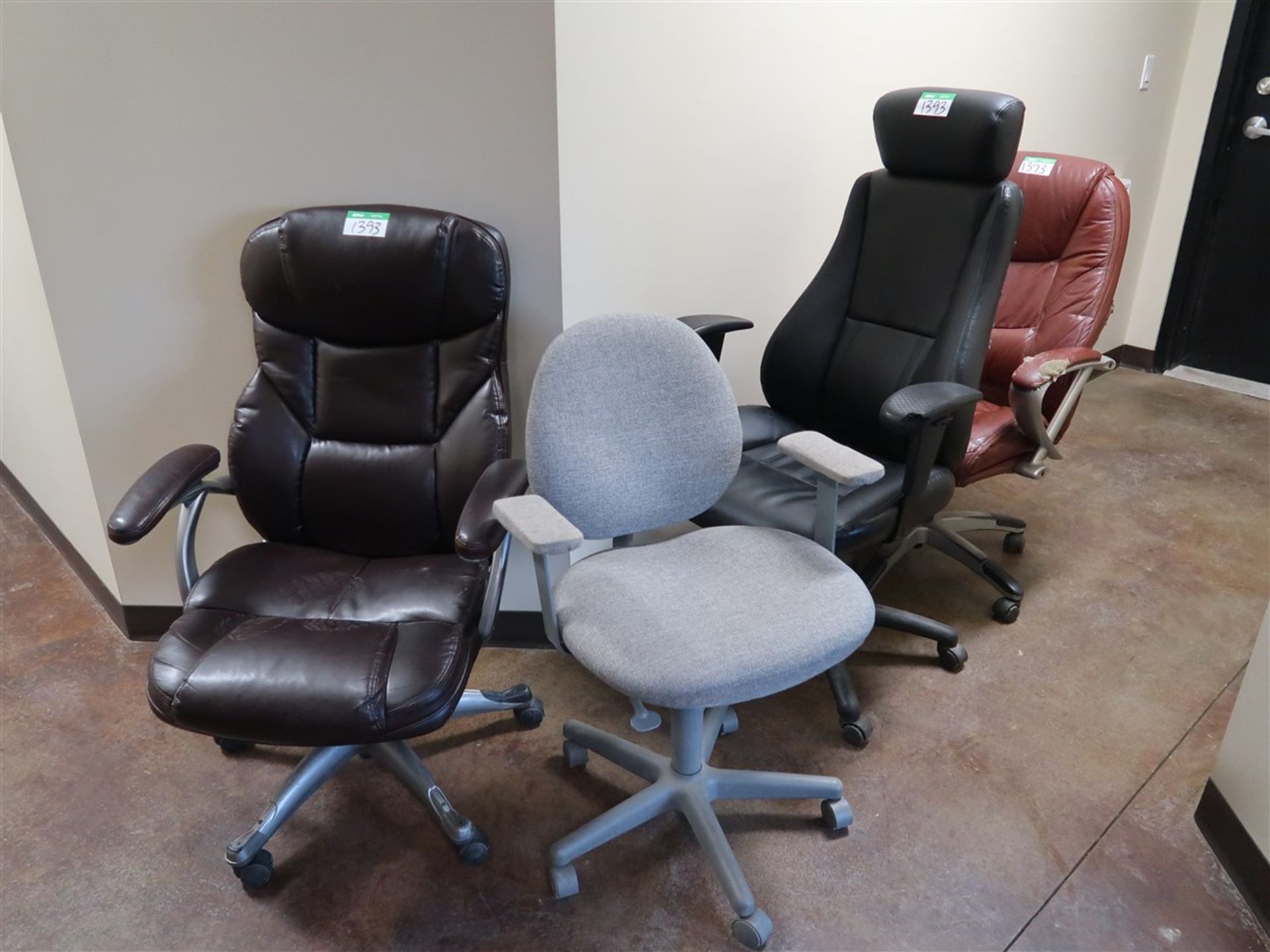 4 ASST'D OFFICE CHAIRS