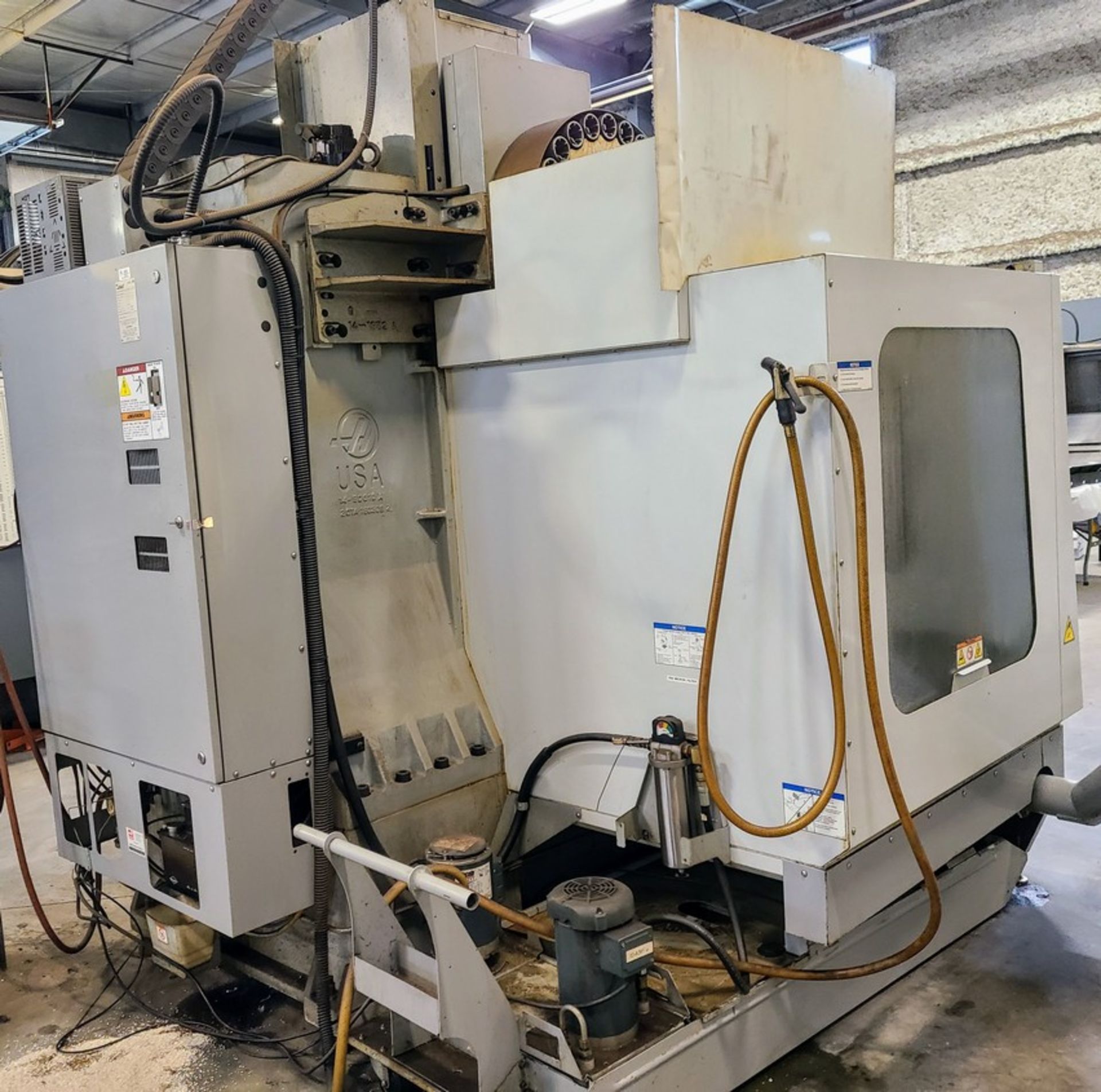 2008 HAAS VF-4B CNC VMC , S/N 1068224, TRAVELS 50” X 20” Y 25” Z, HAAS VOP-D, 20 HP, 2-SPEED GEAR - Image 7 of 8