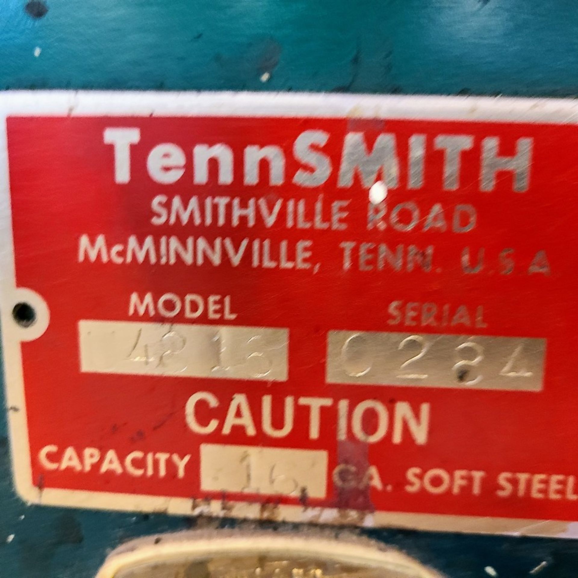 TENNSMITH 48" BOX & PAN BRAKE - Image 2 of 2