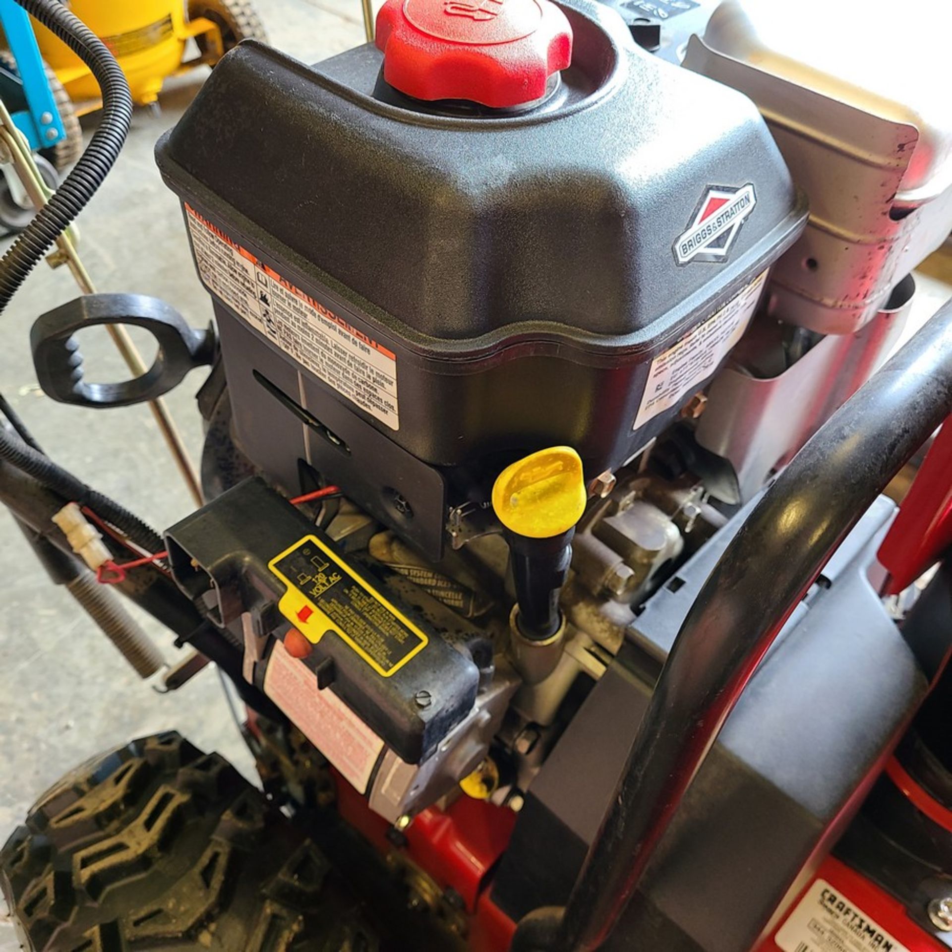 CRAFTSMAN 27"/14.5 SNOW BLOWER W/B&S 1450 GAS ENGINE - Image 3 of 3