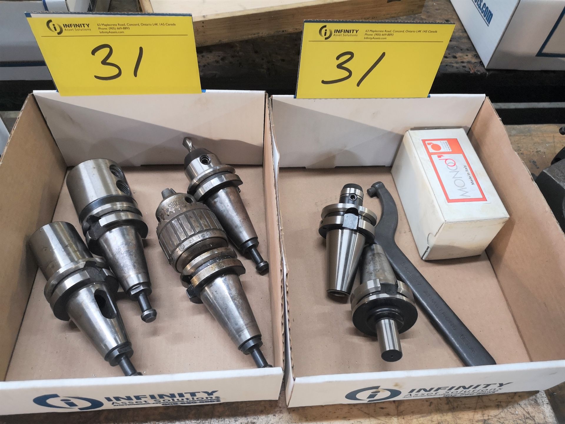 LOT ASST. CAT TOOLING (6 PIECES)