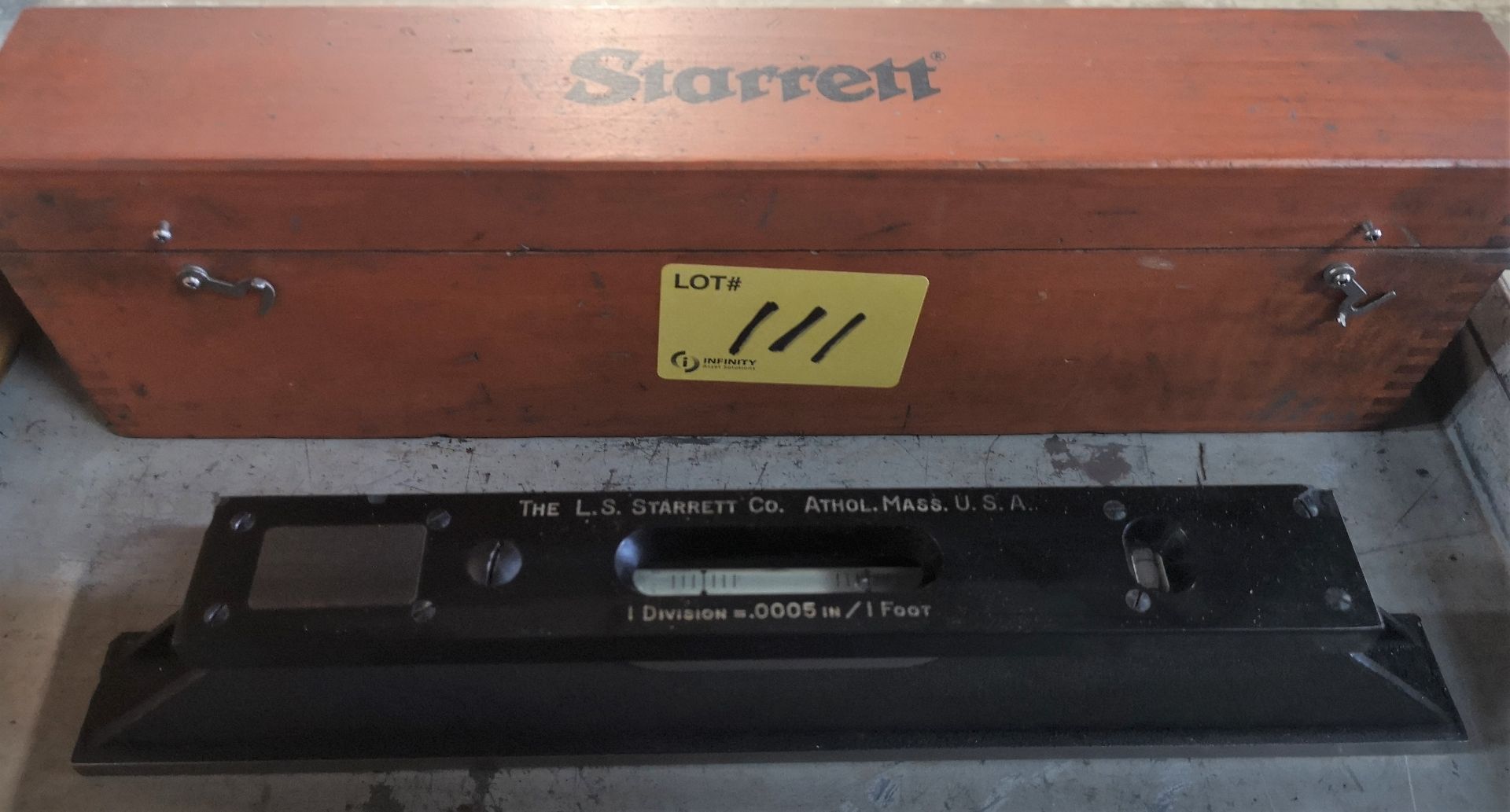 STARRETT MACHINE LEVEL