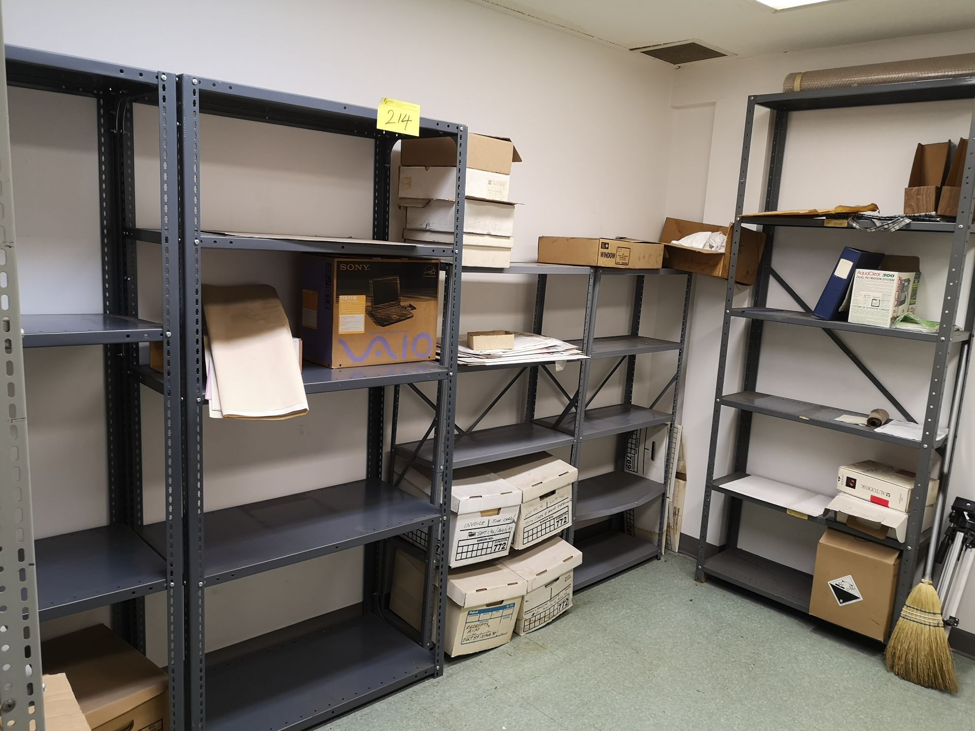 LOT DESK, CABINETS AND CHAIRS - Image 5 of 5