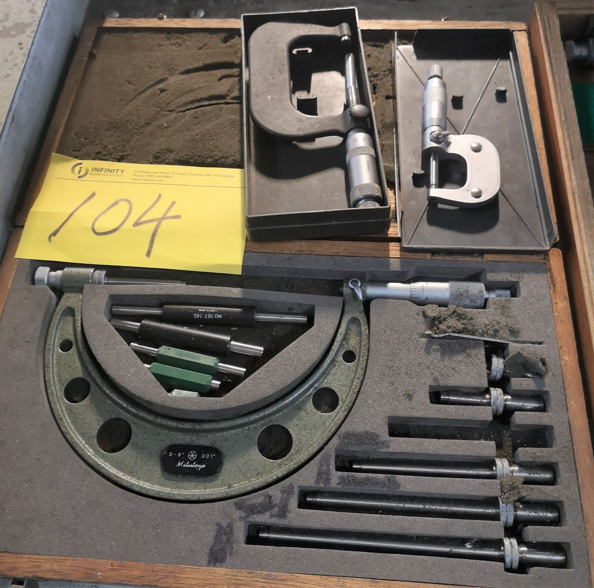 LOT (3) ASST. MICROMETERS (0-6")