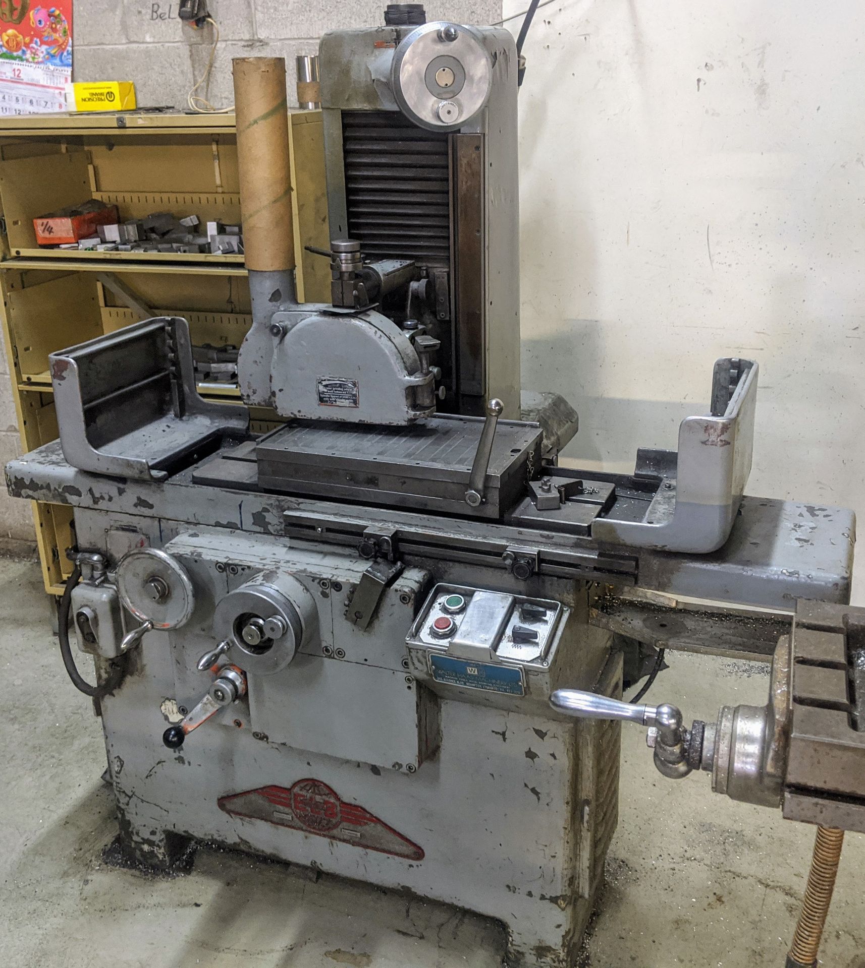 ELB SW4/5HA Surface Grinder, 10” x 18” Magnetic Chuck, s/n 17021059 - Image 4 of 6