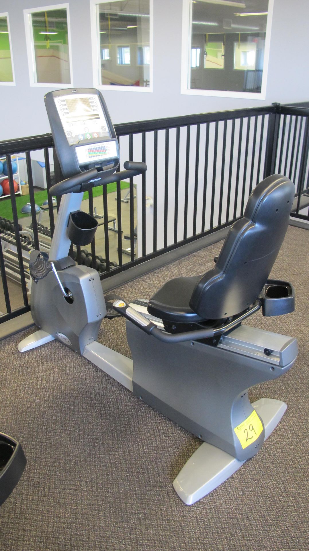 MATRIX R-3X/5X/7X Recumbent Bike w/ HURE-3X-01-C Digital Display, Heart Rate Monitor - Image 2 of 10