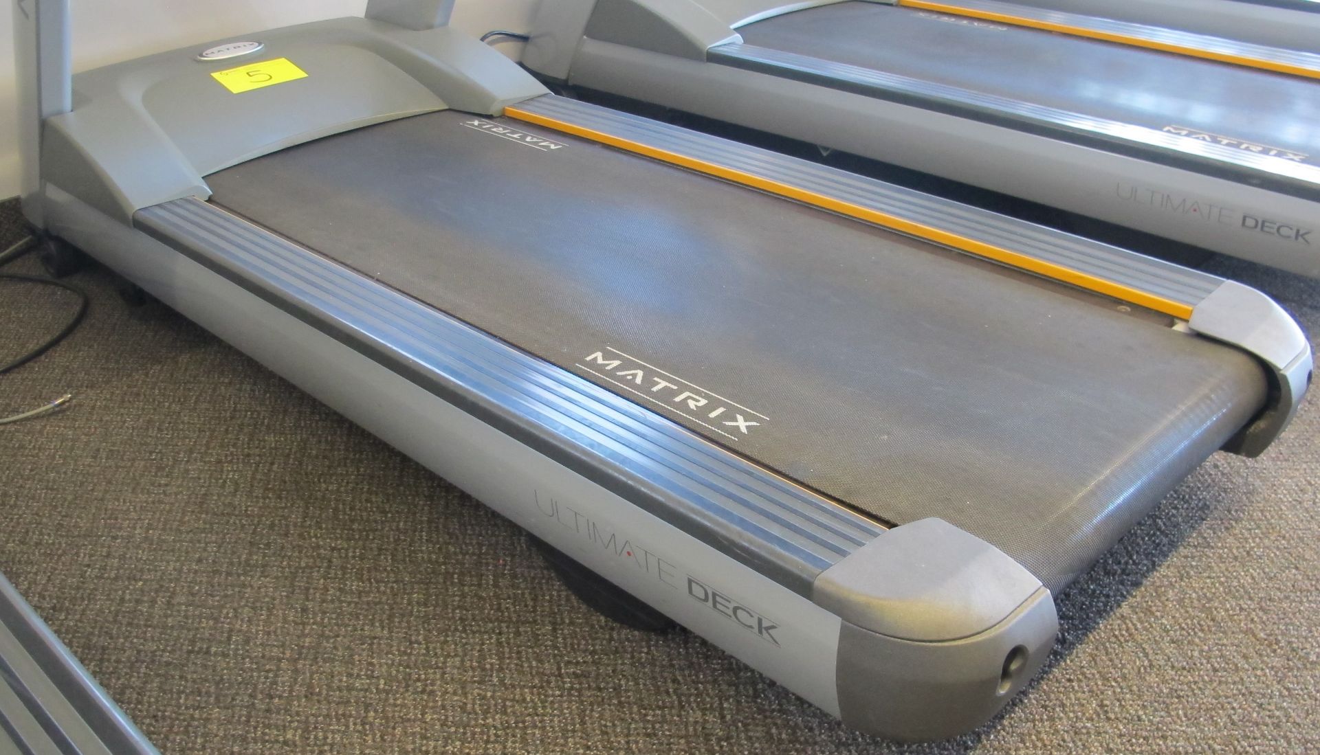 MATRIX T-5X-7X-03-F Ultimate Deck Treadmill w/ Incline, Digital Display, TV Screen w/ Satellite - Image 7 of 11