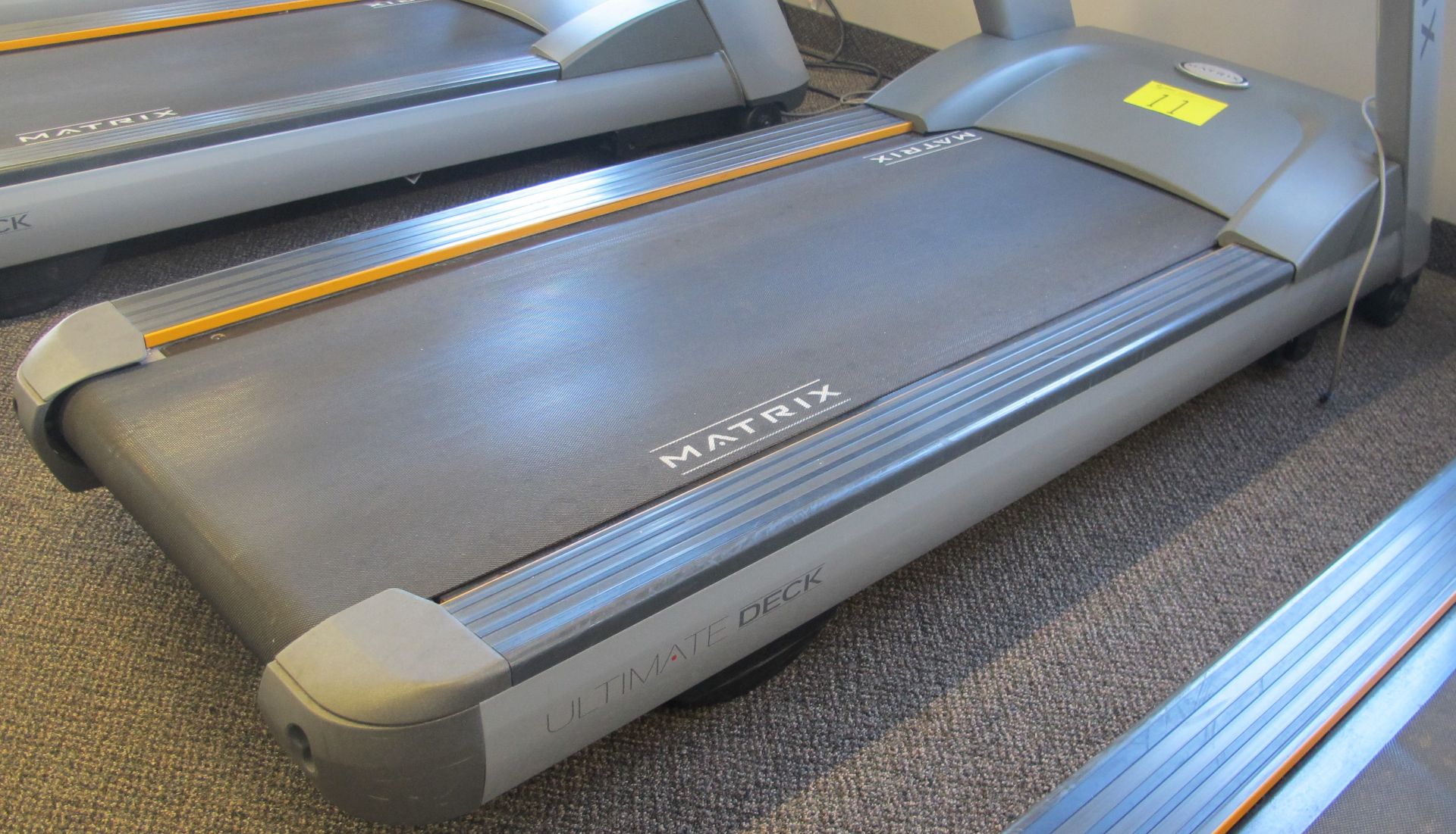 MATRIX T-5X-7X-03-F Ultimate Deck Treadmill w/ Incline, Digital Display, TV Screen w/ Satellite - Image 7 of 11