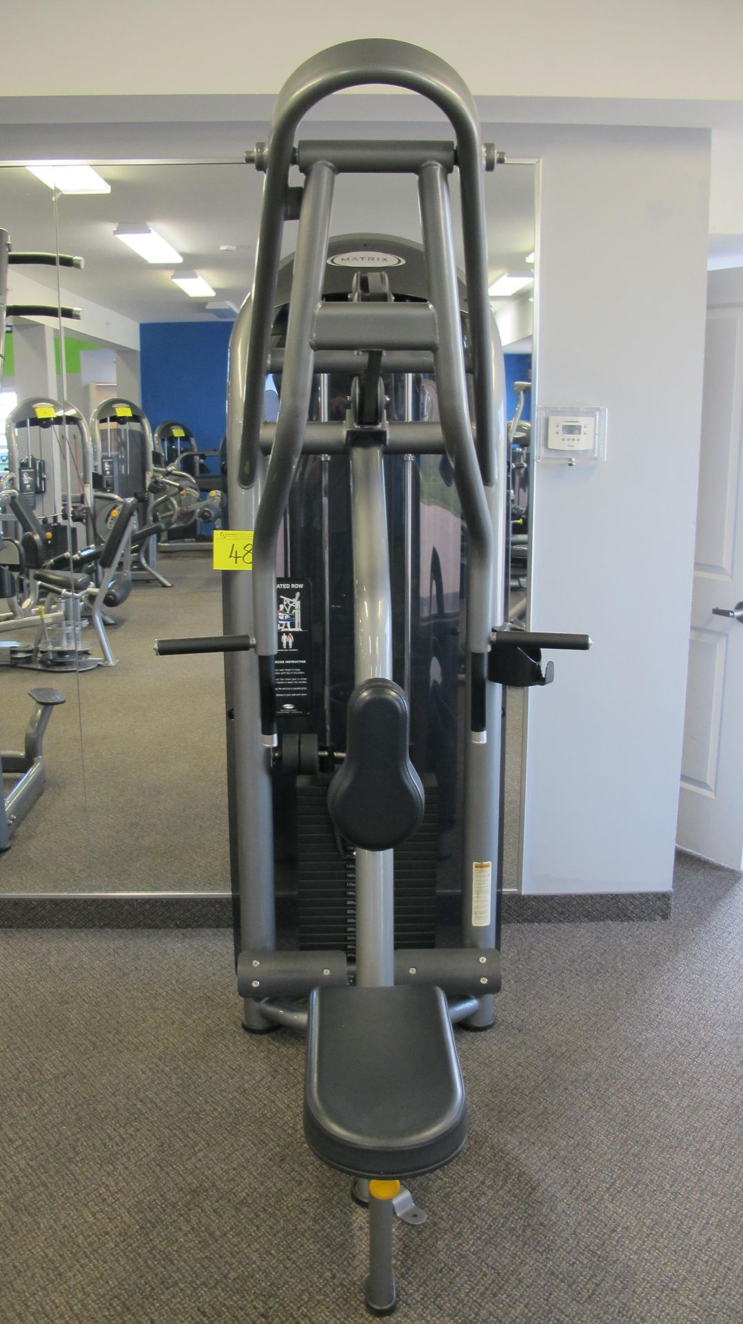 MATRIX G3-S31 Seated Row Machine - Weight Stack 295lbs, S/N: G3GM20D1001GA0006 - Image 2 of 6