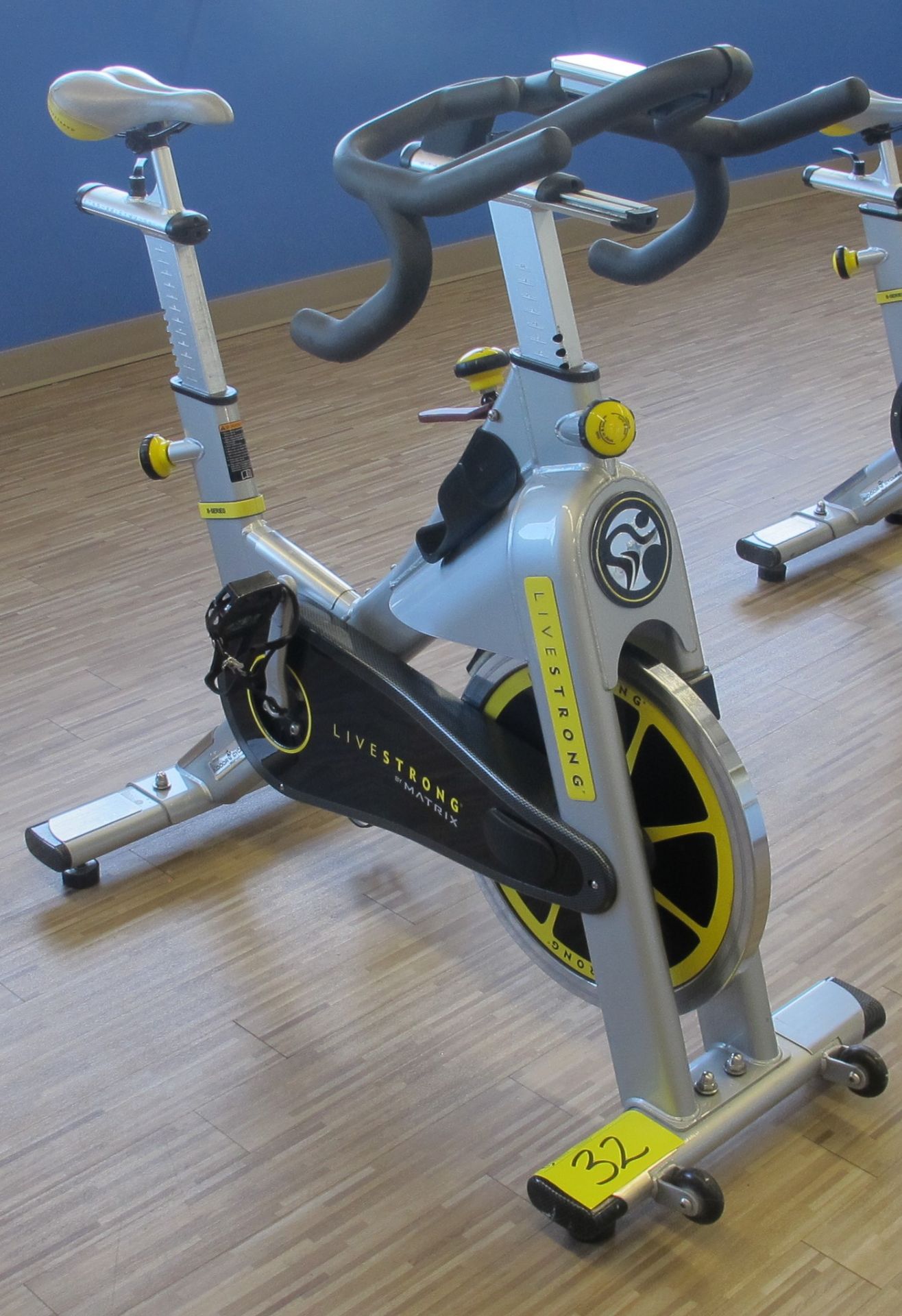 LIVESTRONG LS S-Series Class S Stationary Spin Bike, S/N: LASB0008035-111