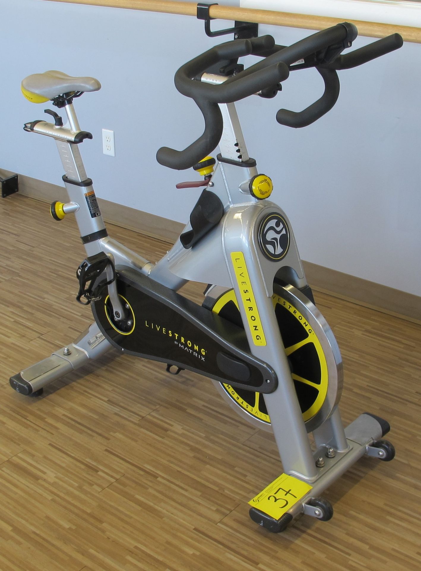 LIVESTRONG LS S-Series Class S Stationary Spin Bike, S/N: LASB0008039-111