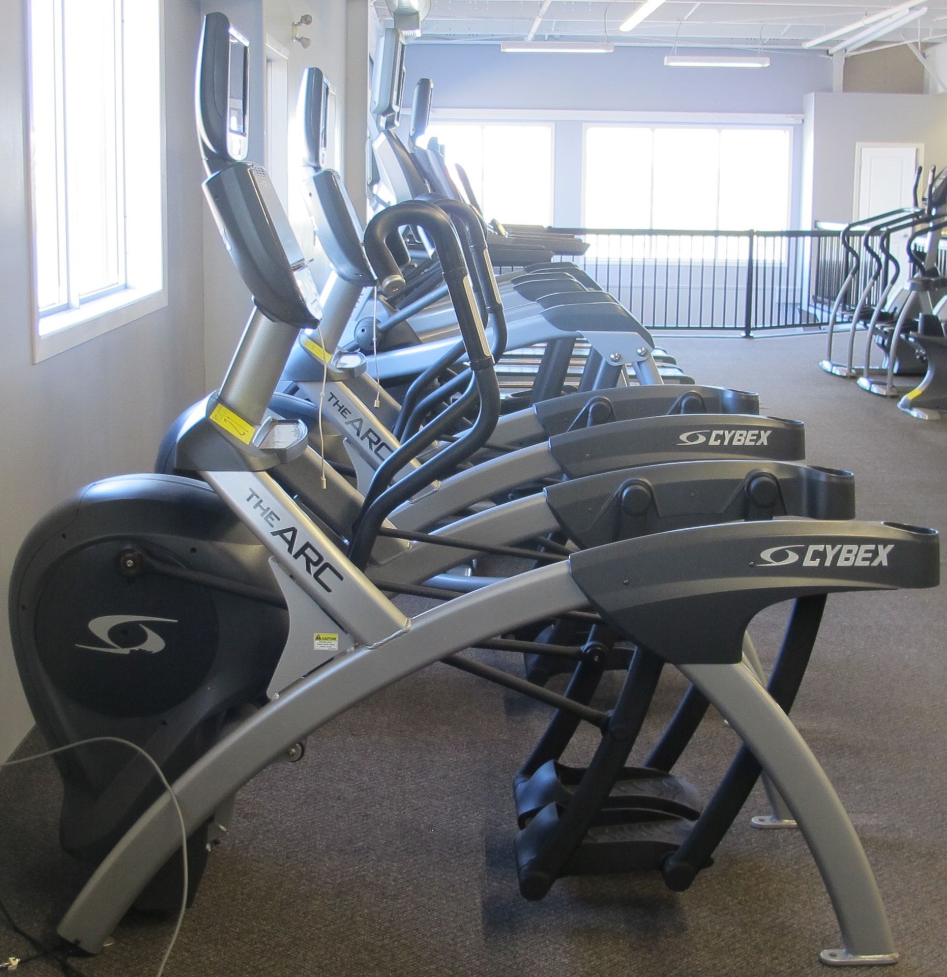 CYBEX "THE ARC" 750AT Arc Trainer w/ TV Screen w/ Satellite Hookup, Digital Display, S/N: - Image 5 of 11