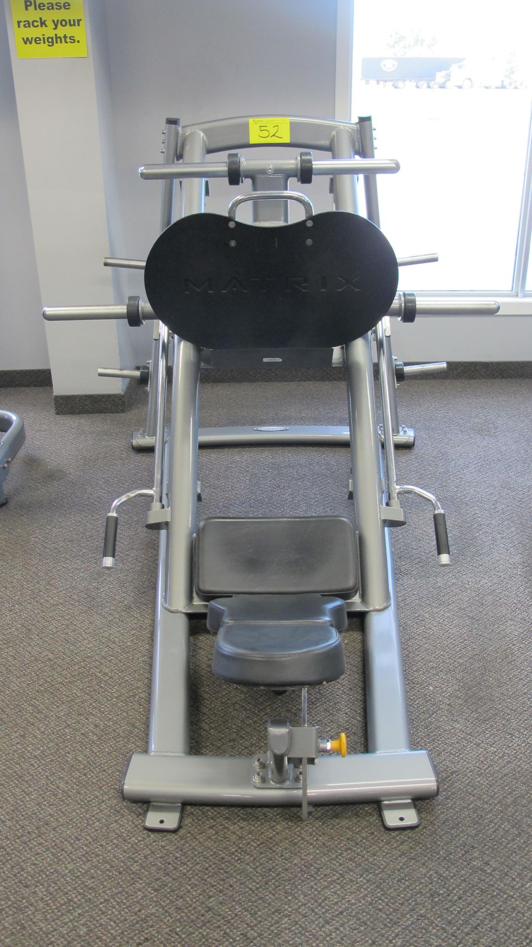 MATRIX MG-PL70 45-Degree Leg Press Machine - Plated Loaded 167lb Starting Resistancem, S/N: - Image 3 of 6