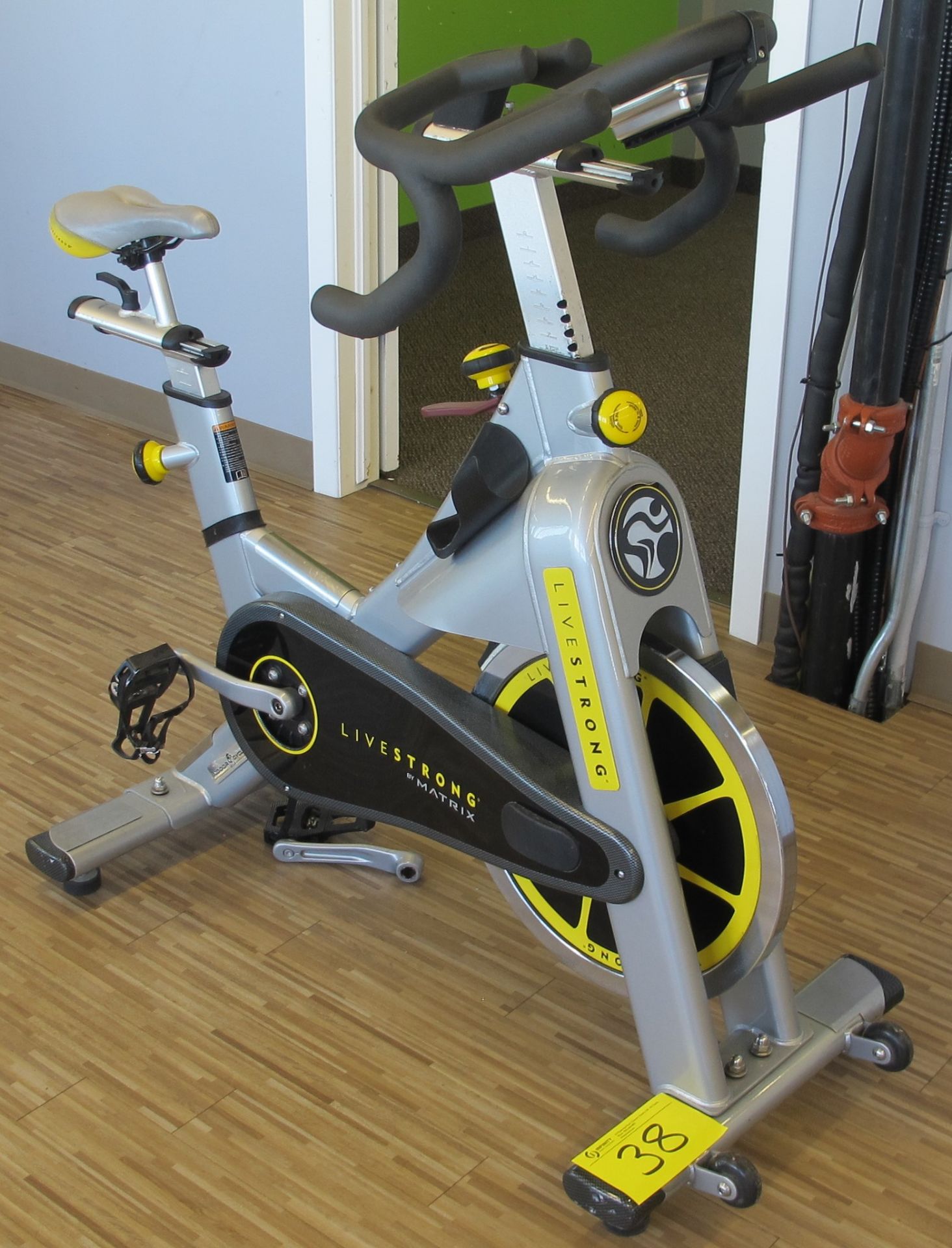 LIVESTRONG LS S-Series Class S Stationary Spin Bike, 'AS-IS', S/N: LASB0008034-111