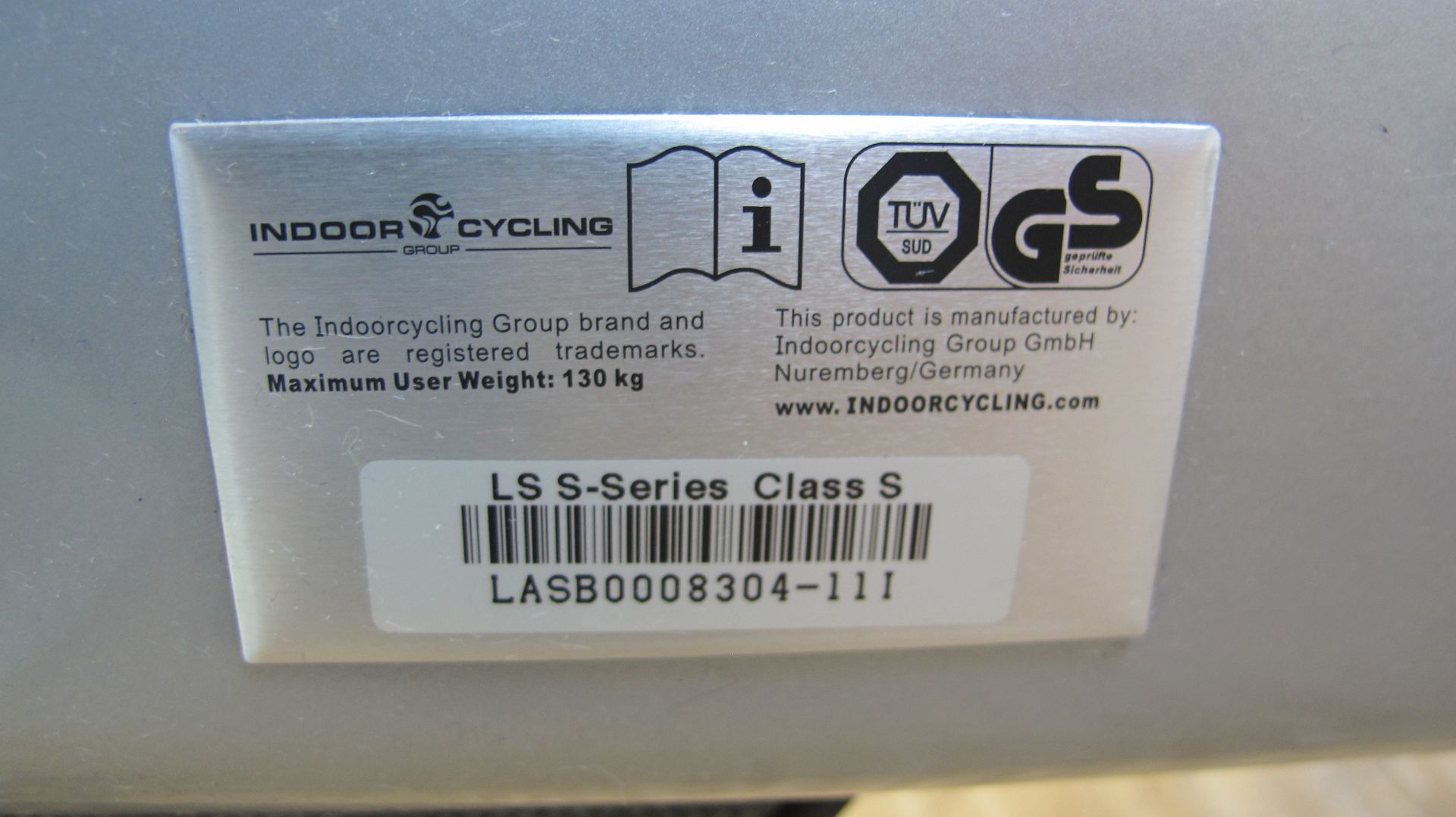 LIVESTRONG LS S-Series Class S Stationary Spin Bike, S/N: LASB0008304-111 - Image 9 of 10