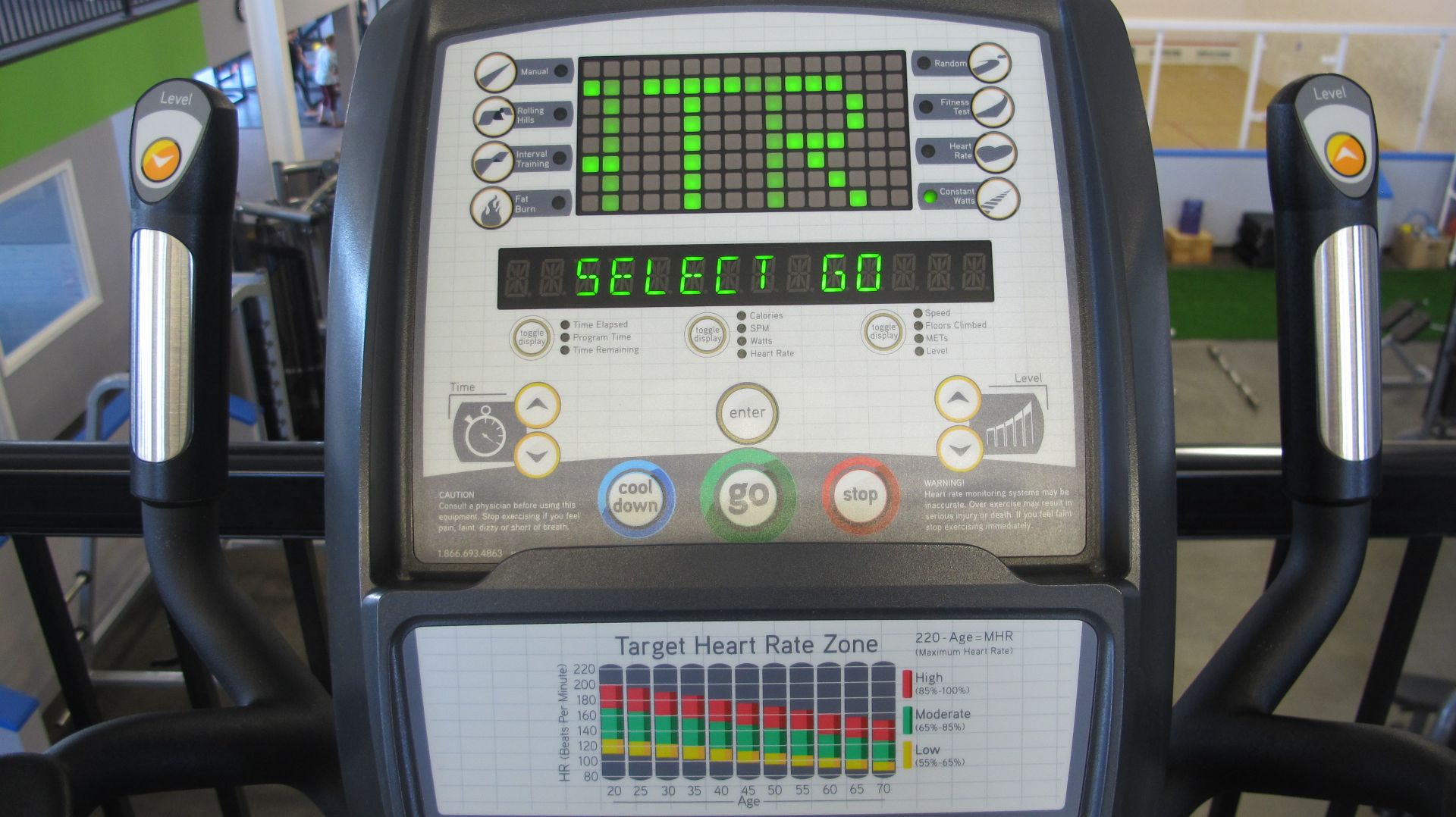 MATRIX U-3X/5X/7X Stationary Bike w/ S-3X-01-C Digital Dislay, Heart Rate Monitor - Image 8 of 10