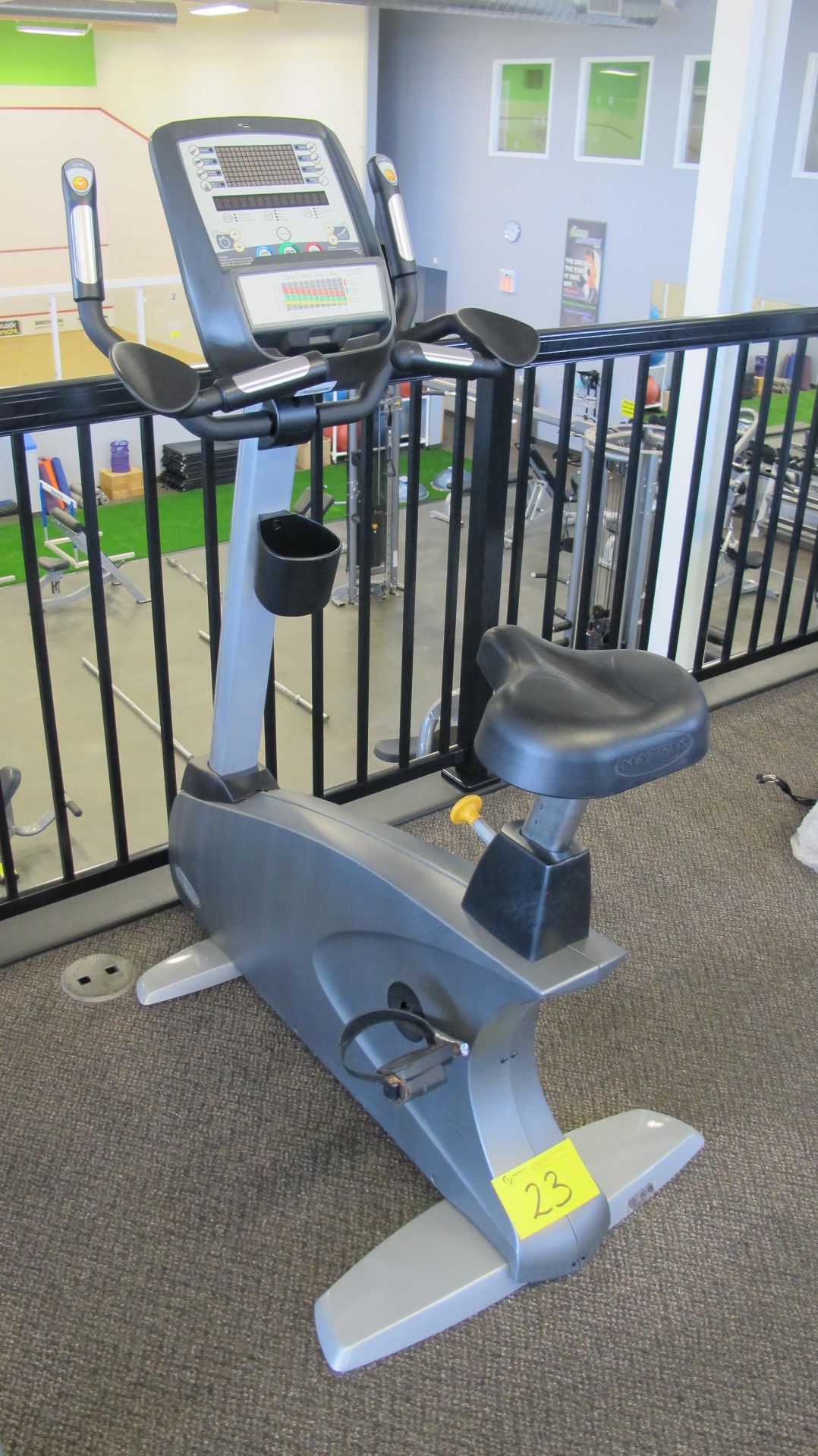 MATRIX U-3X/5X/7X Stationary Bike w/ S-3X-01-C Digital Dislay, Heart Rate Monitor - Image 4 of 10