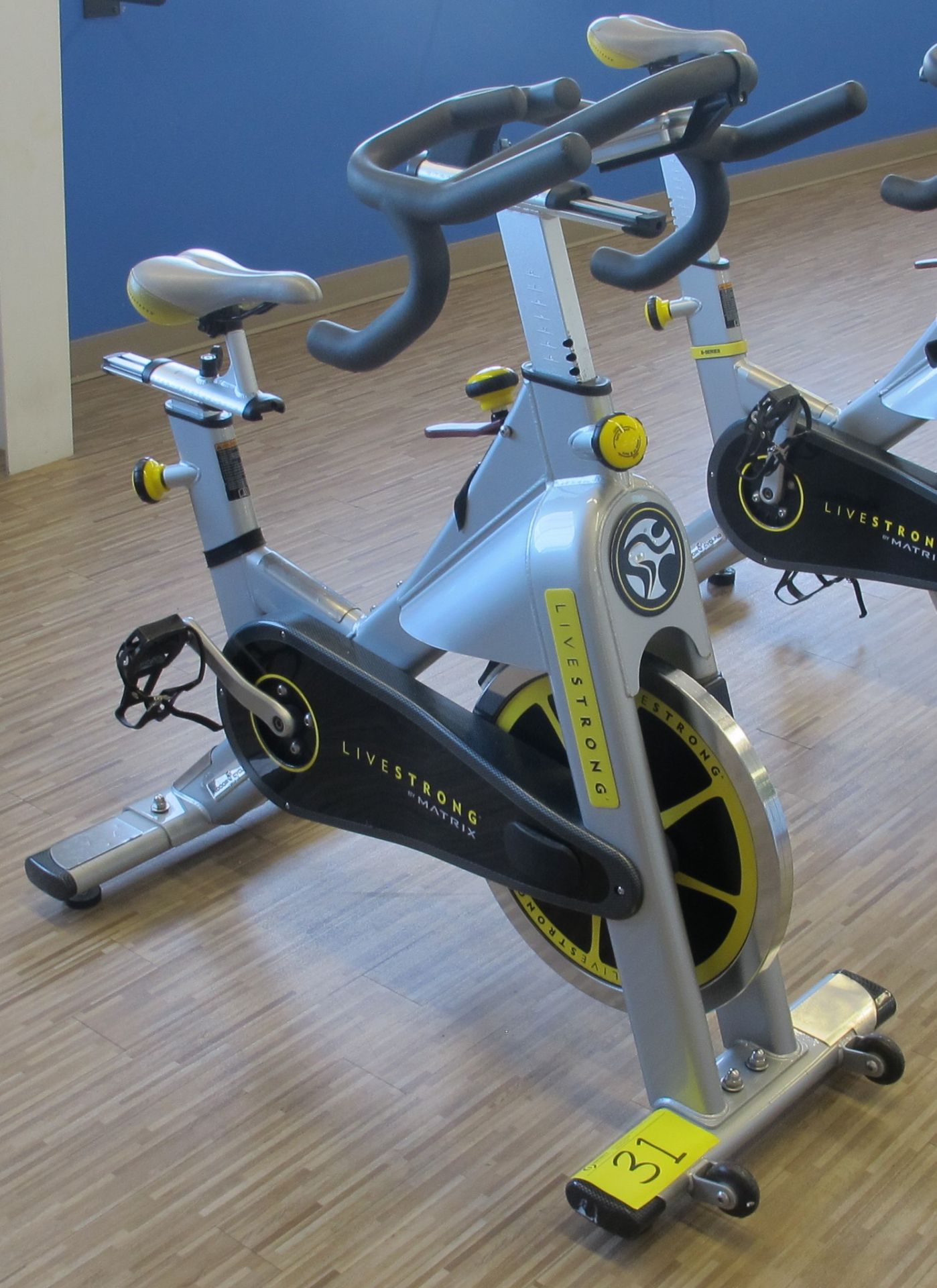 LIVESTRONG LS S-Series Class S Stationary Spin Bike, S/N: LASB0008040-111