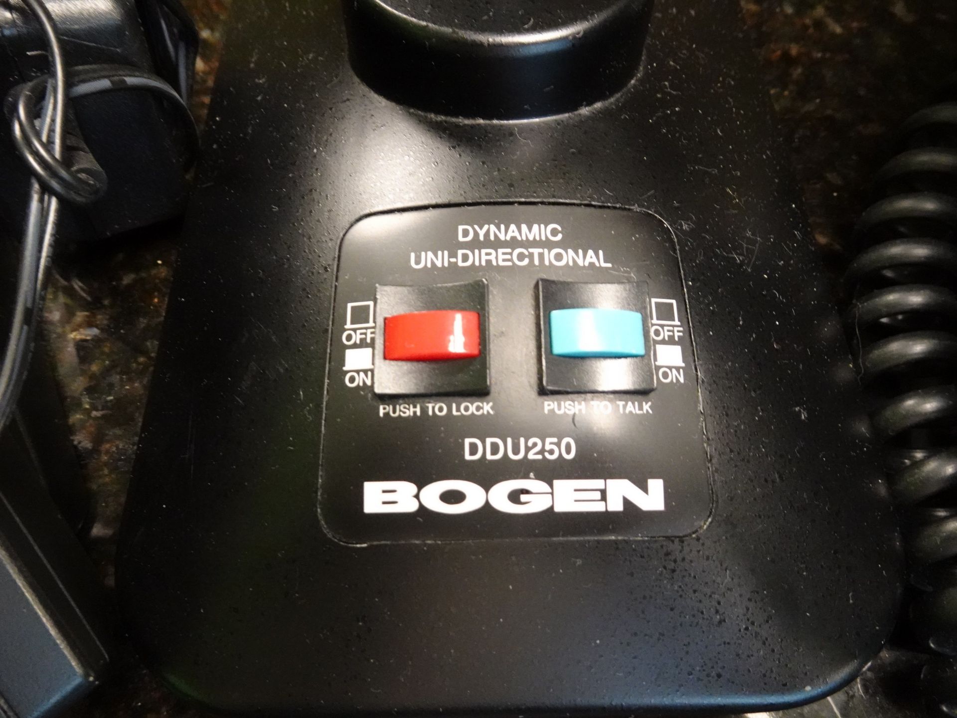 (2) Polycom Ring Central Phones Boger DDU250 Dynamic Uni-Directional microphone, Yealink cordless - Image 4 of 6