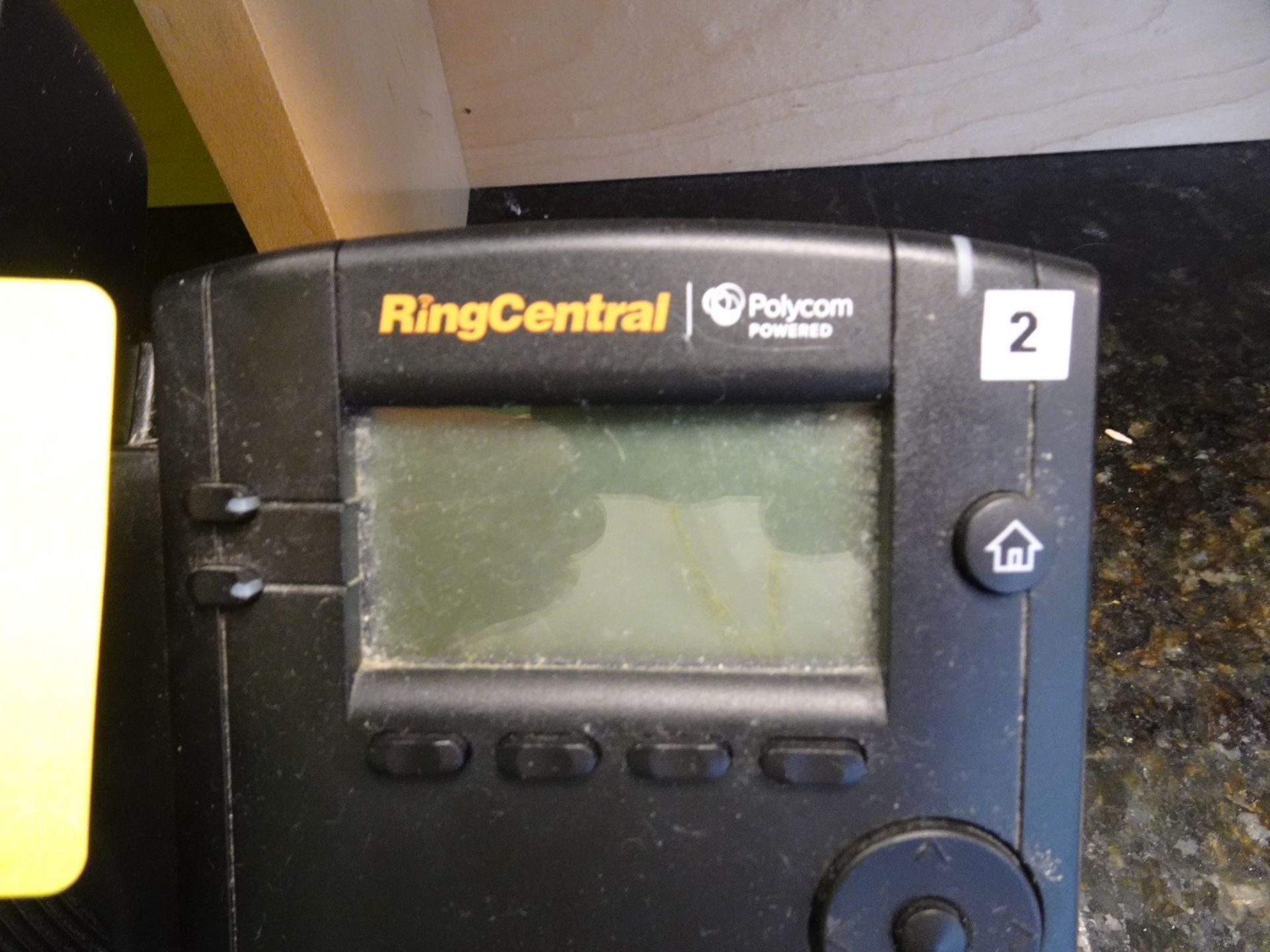 (2) Polycom Ring Central Phones Boger DDU250 Dynamic Uni-Directional microphone, Yealink cordless - Image 2 of 6