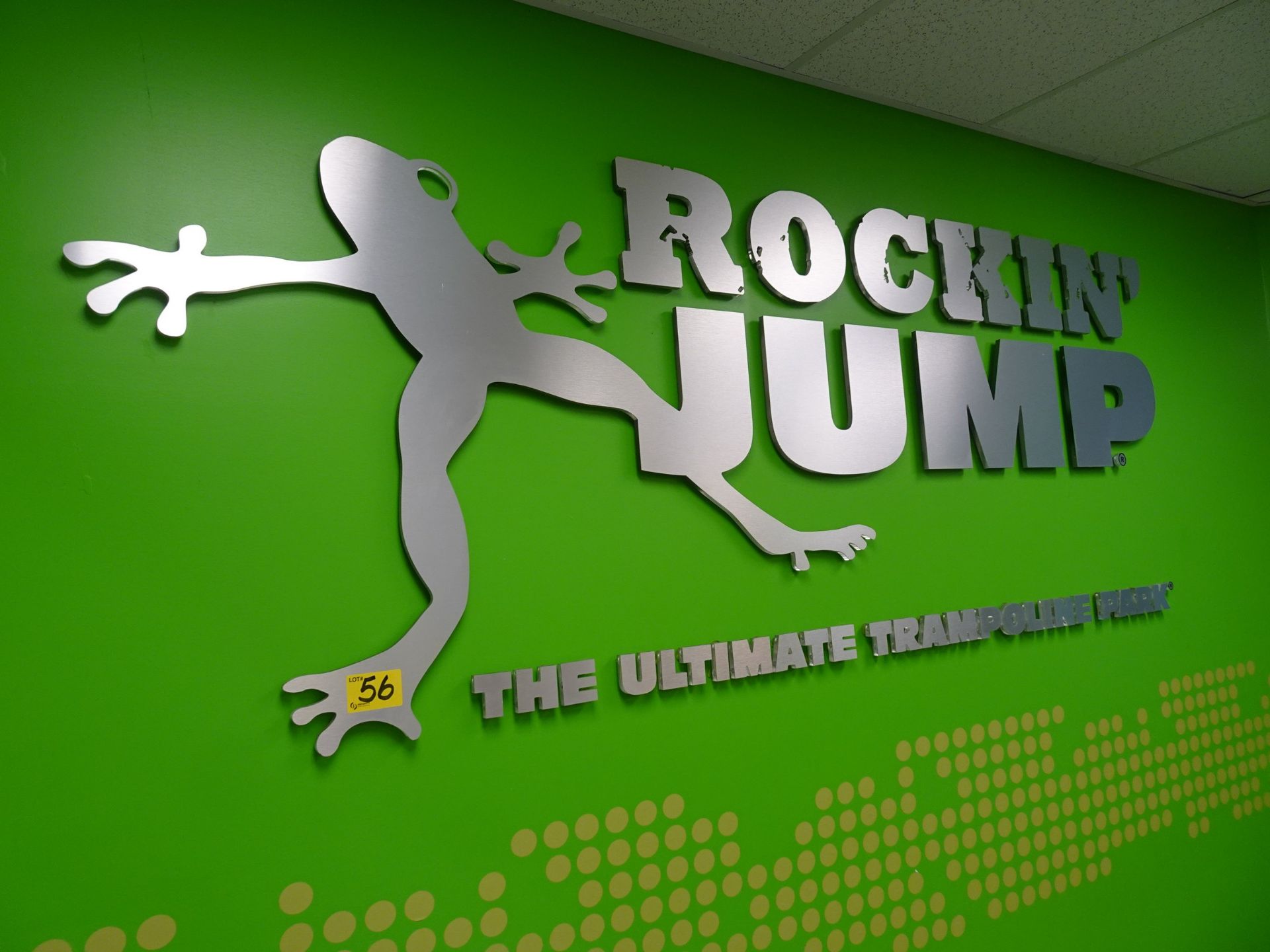 Rockin Jump metal wall decal