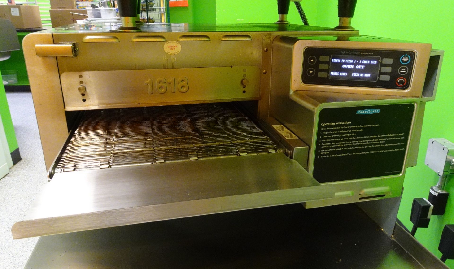 Turbo Chef high H Conveyor Commercial Oven S/N: HHC1618ED01082 - Image 2 of 13