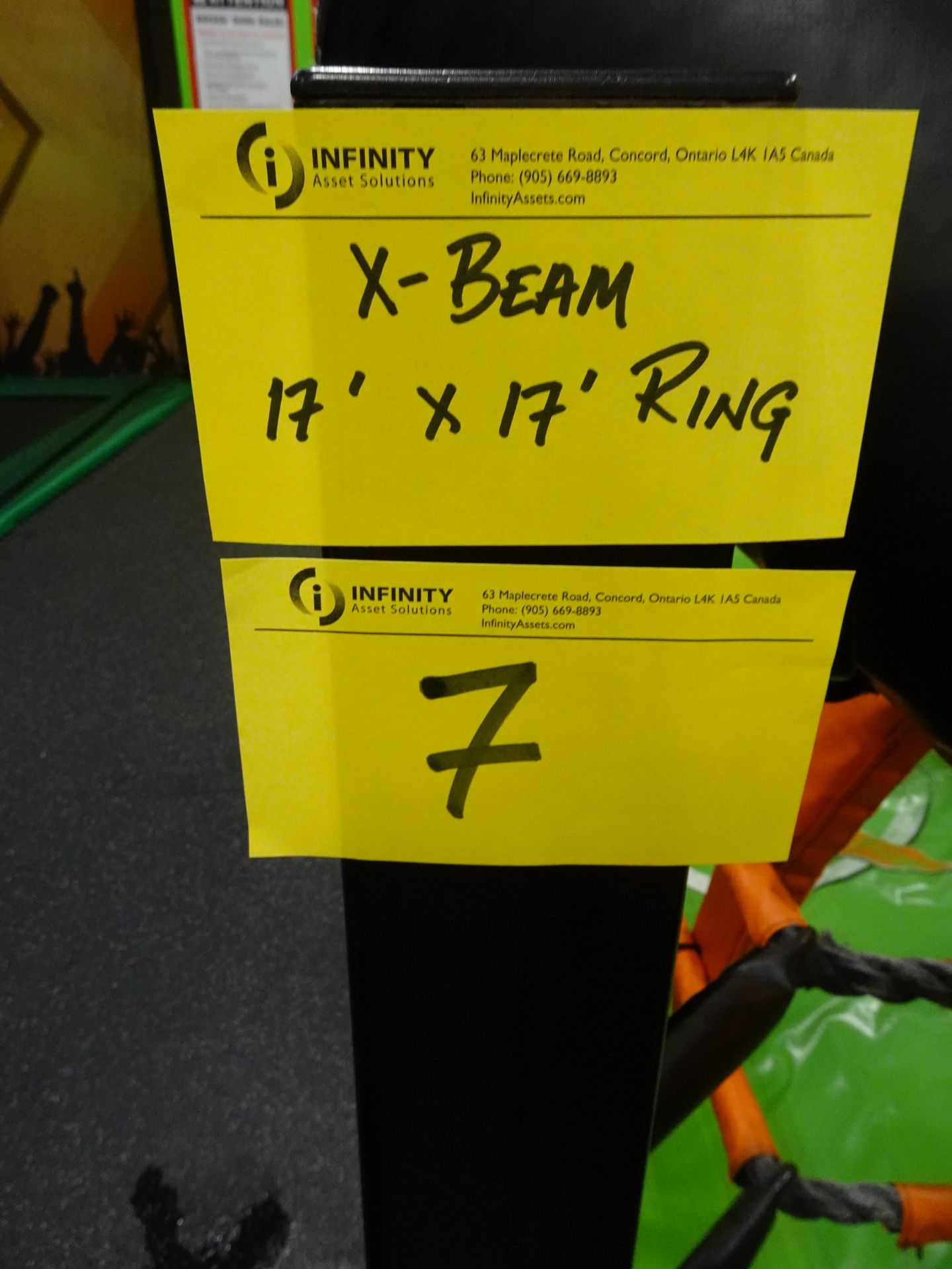 X Beam 17' x 17' ring complete w/ B-Air GP-1 Blower, Grizzley Power, Watchdog 2 Blower/Siren and - Image 7 of 8