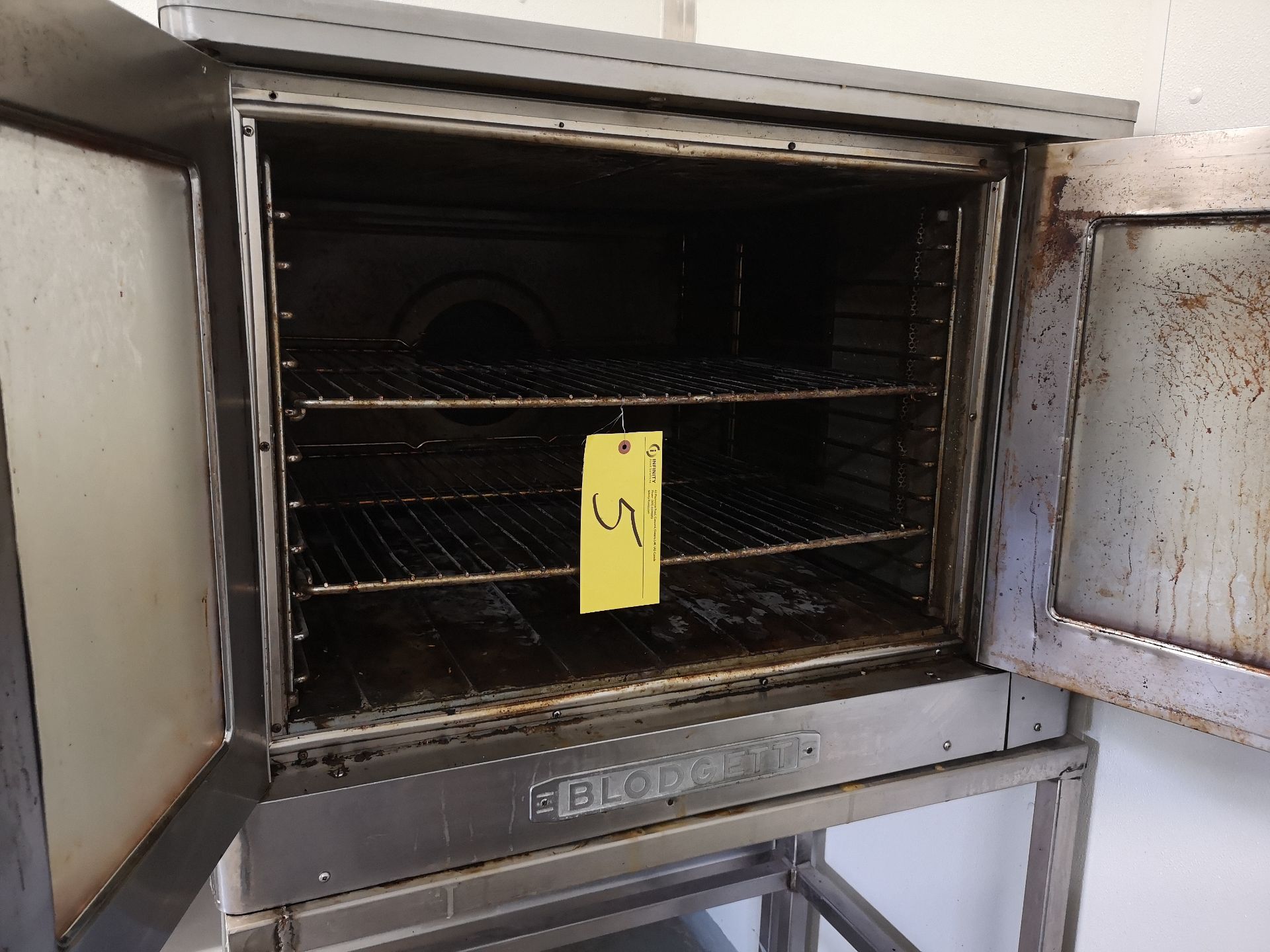 BLODGETT ELECTRIC CONVECTION OVEN, S/N 573EZE-5 - Image 2 of 4