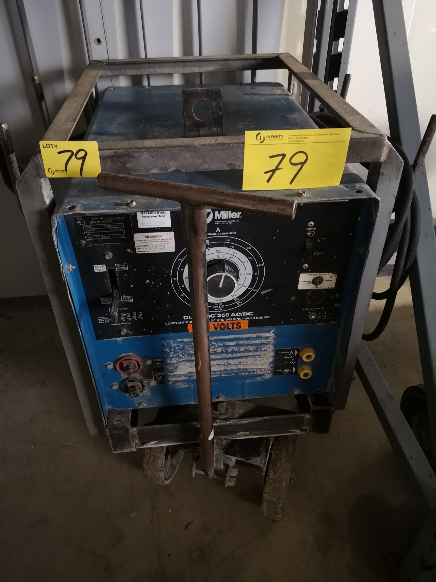 MILLER DIALARC AC/DC 600V WELDER