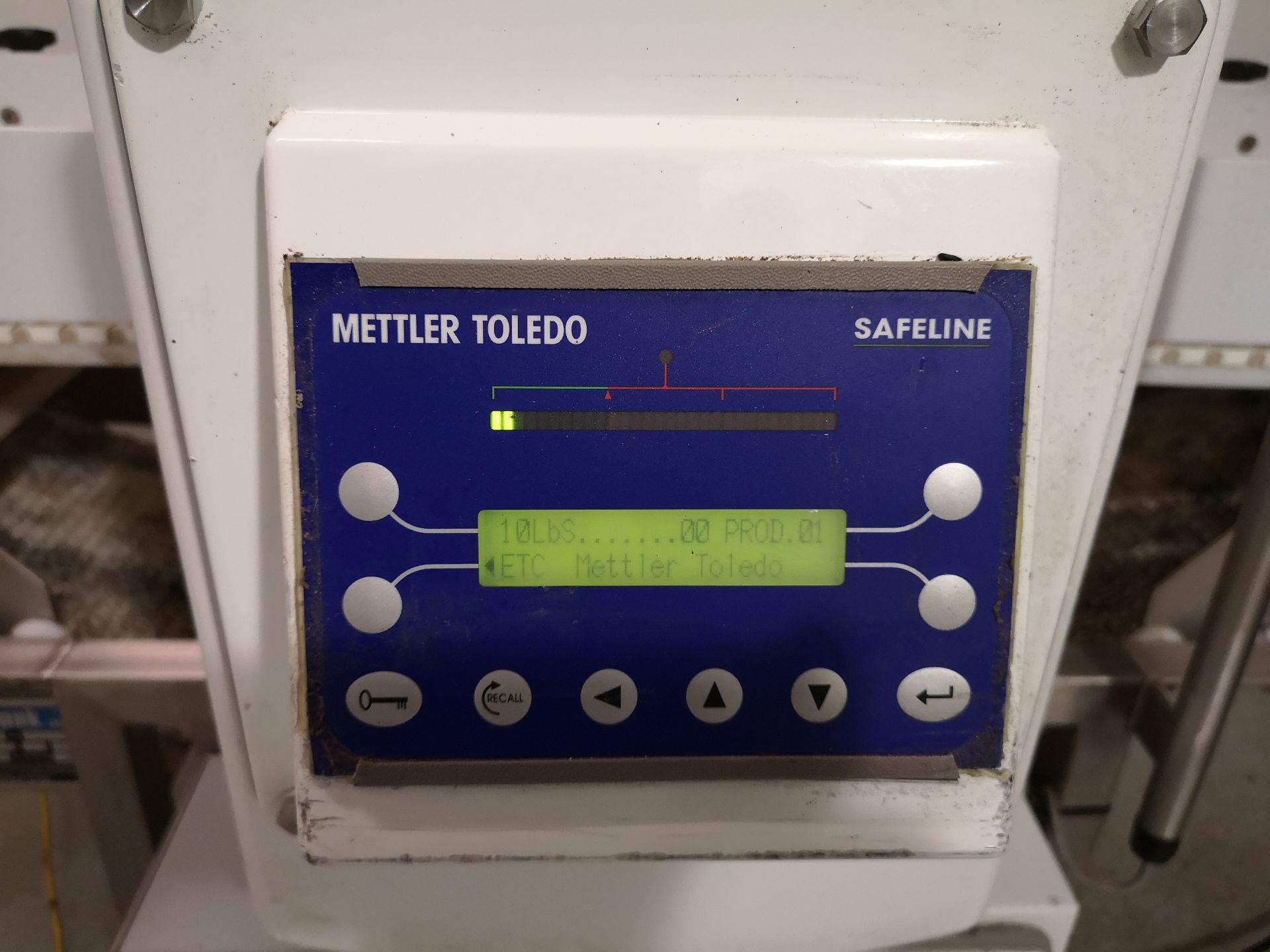 2013 METTLER TOLEDO SAFELINE CON5460 FLOW-THROUGH METAL DETECTOR, 7" X 14" OPENING, S/N 119721 - Image 5 of 5