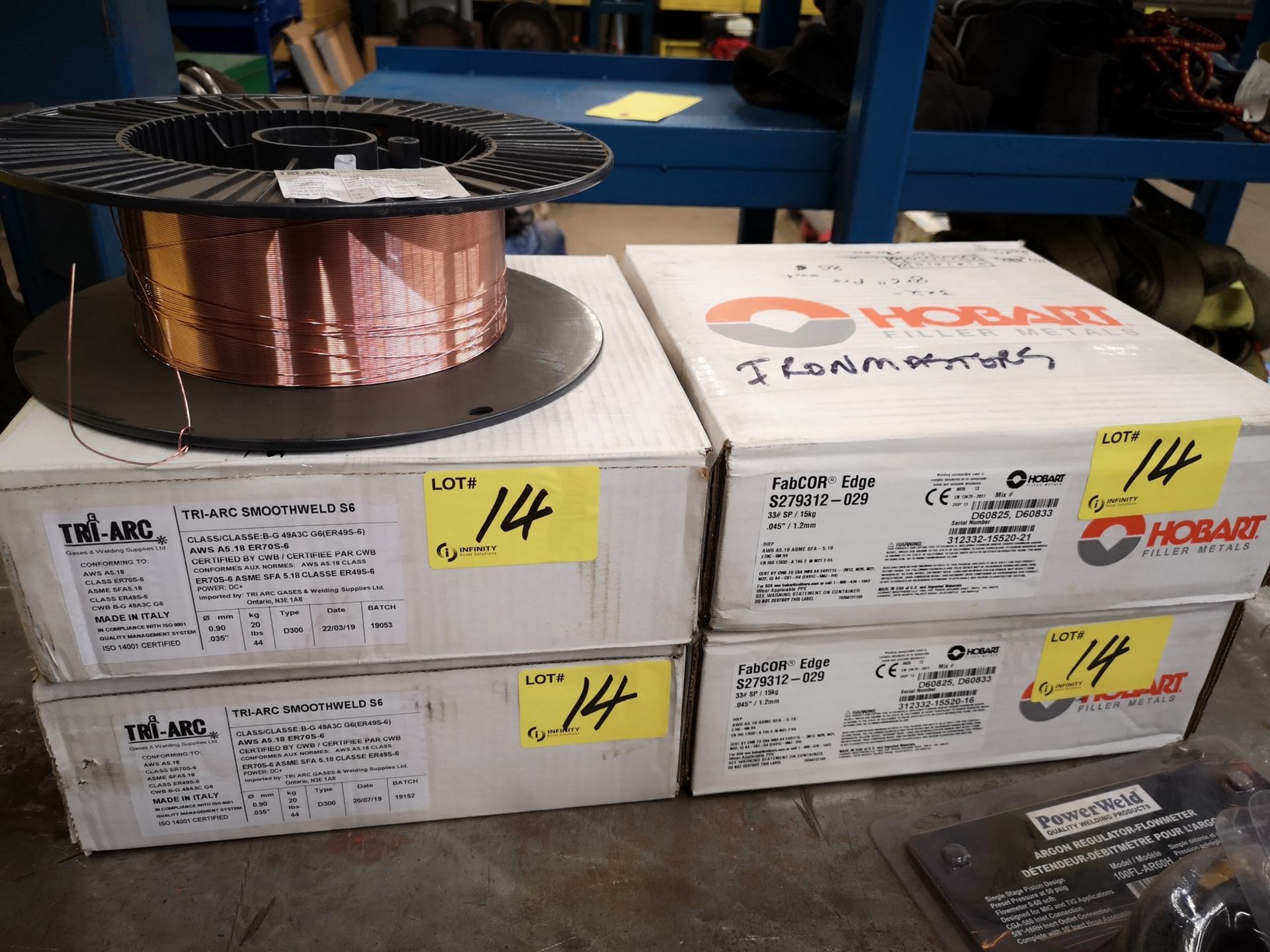 WELDING WIRE: TRI-ARC SMOTHWELD S6 / FABCOR EDGE S279312-029