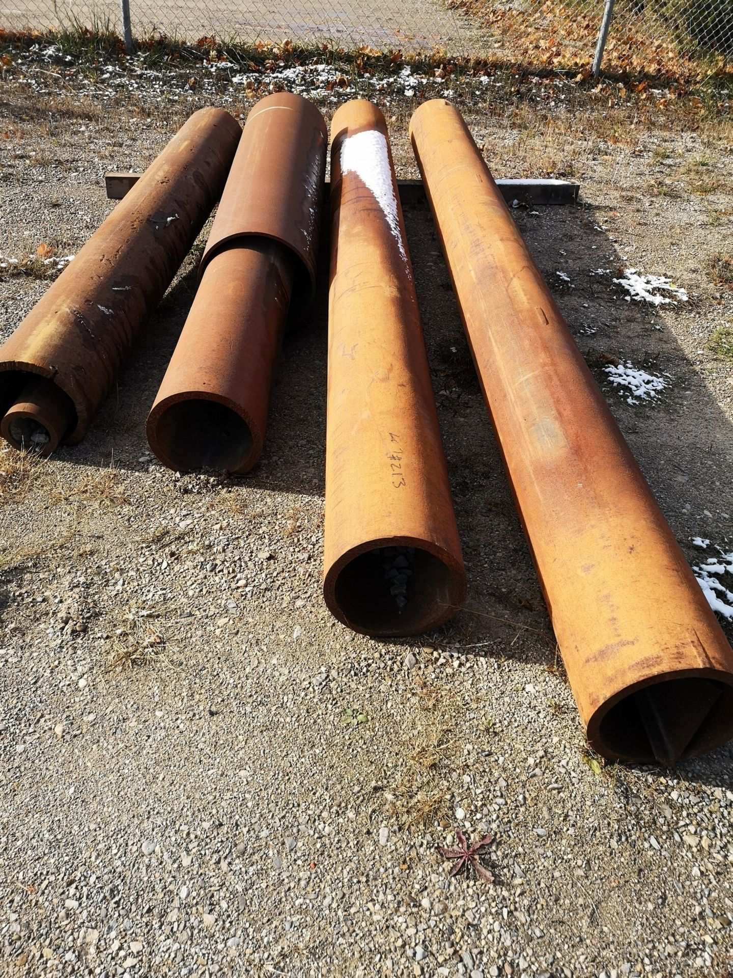 LOT OF STEEL. ANGLE, ROUND TUBE, SQUARE TUBE W/ RACK - Image 7 of 9