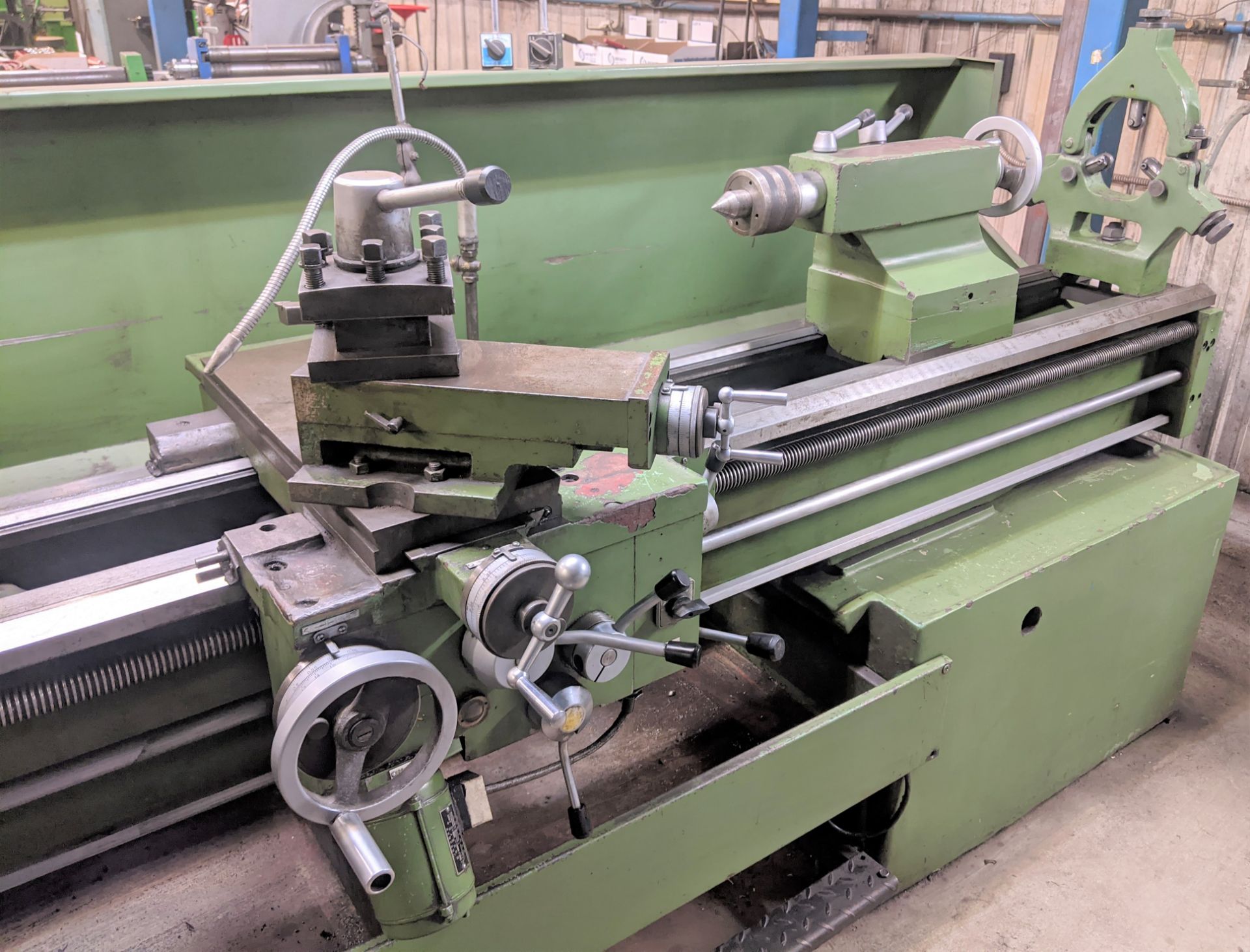 PROSTAR 6250 LATHE, 20" X 80", 12" 3-JAW CHUCK, 2.5" BORE, TAILSTOCK, STEADY REST, TOOL POST, SPEEDS - Image 5 of 10