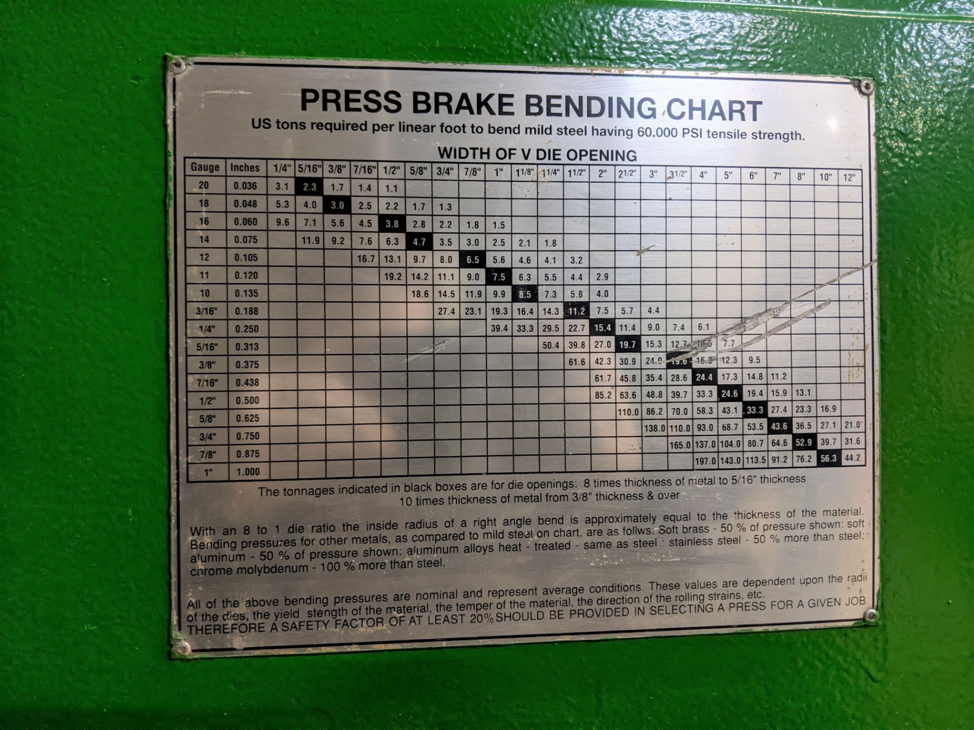 BAYKAL PRECI-BEND HYDRAULIC PRESS BRAKE, MOTORIZED BACK GAGE, 12' X 200 TON CAP., SN:3545 - Image 5 of 15