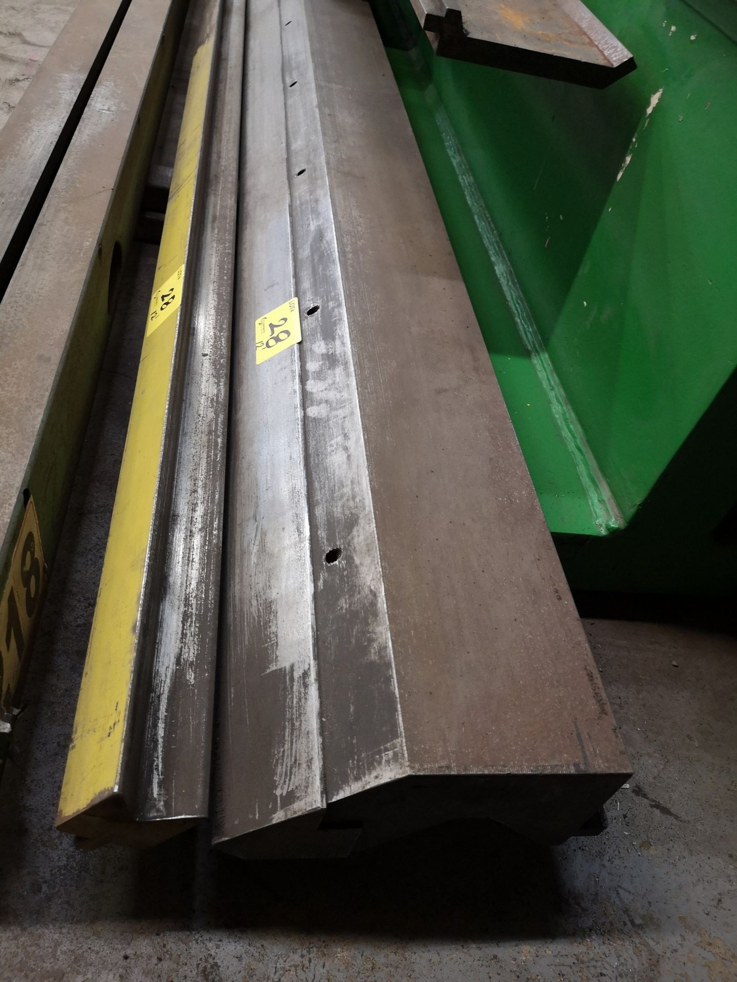 LOT (2) 12' PRESS BRAKE DIES