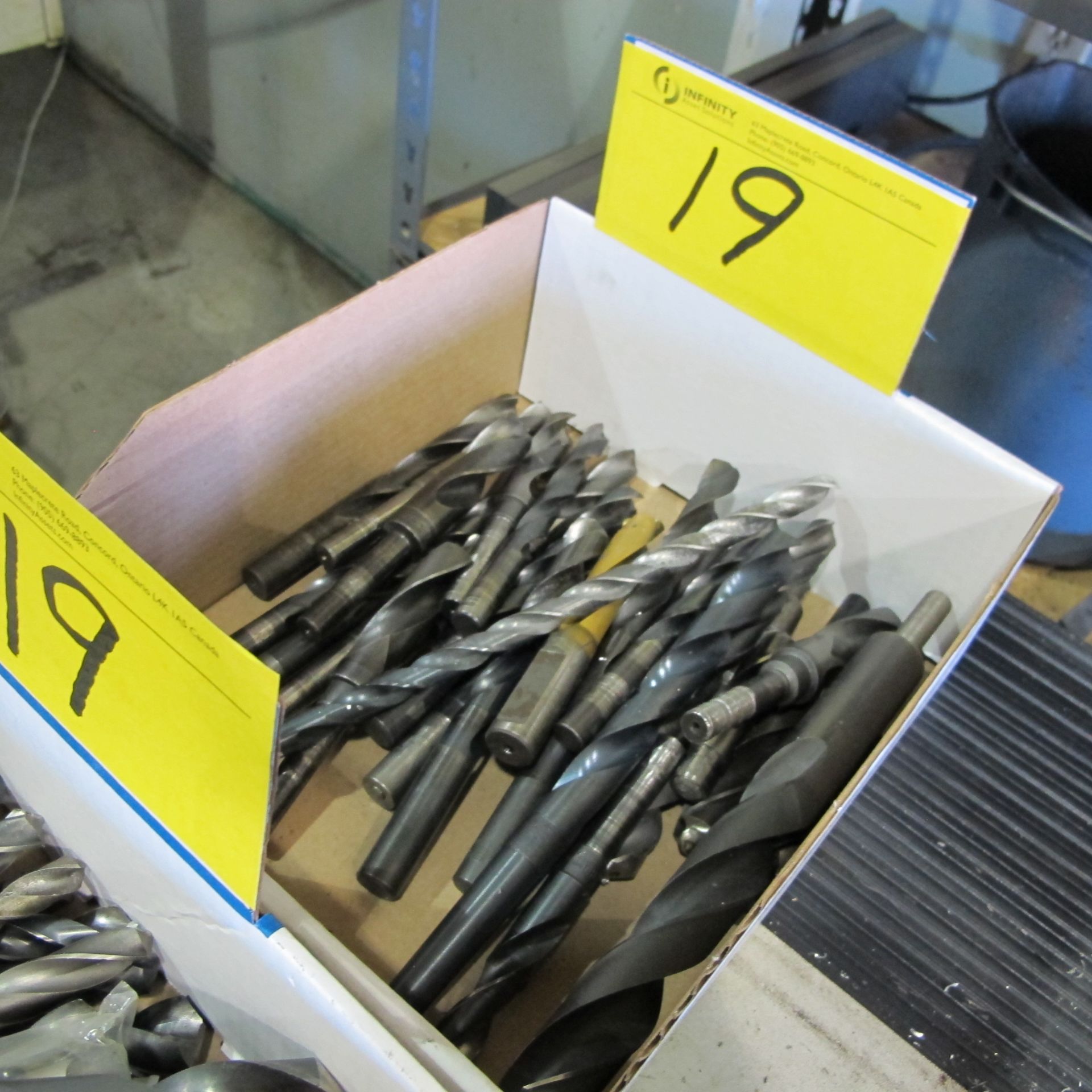 LOT OF (2) BOXES BORING DRILL BITS - Image 2 of 2