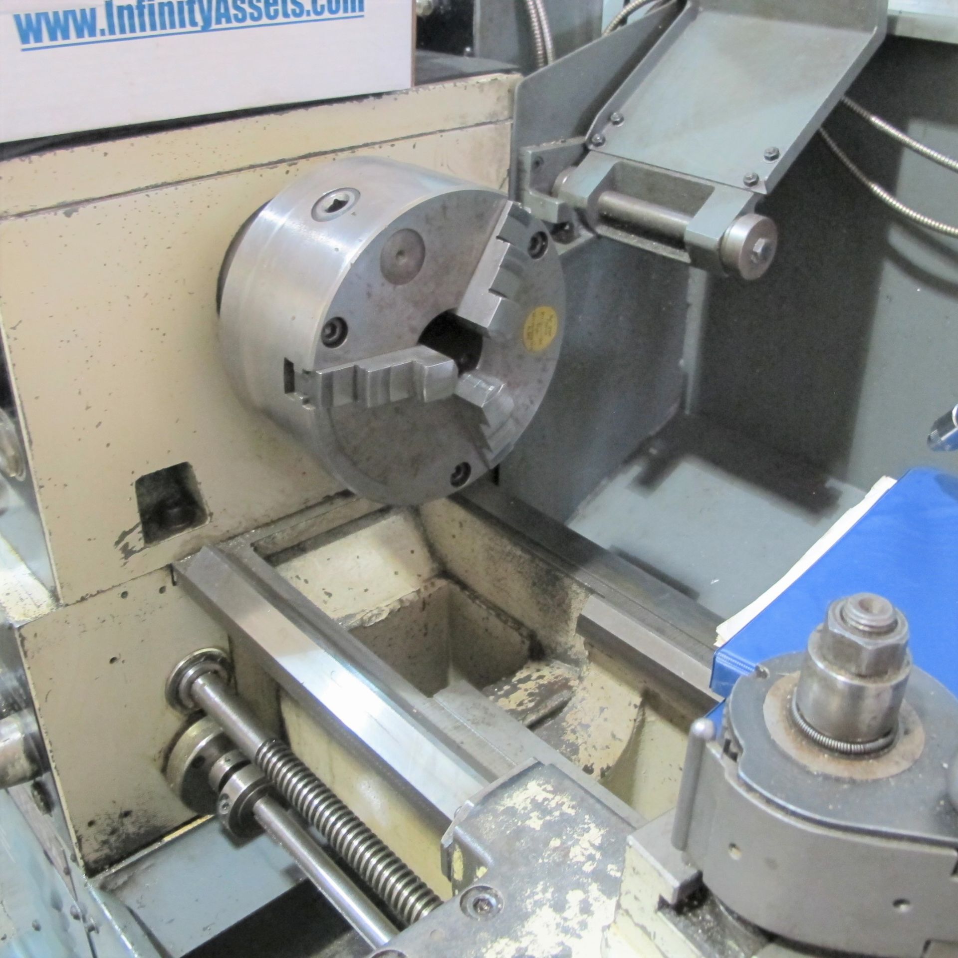 CLAUSING-METOSA C1430S LATHE, 8" 3-JAW CHUCK, ACURITE 2-AXIS DRO, 14” X 30”, SPEEDS TO 2,000 RPM, - Image 4 of 7