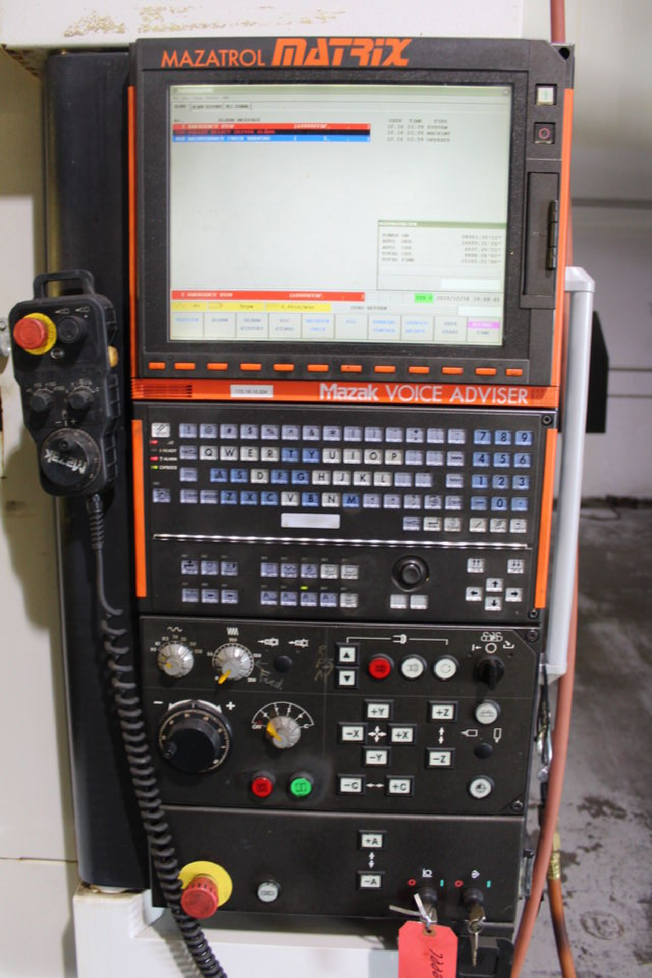 2007 MAZAK VRX-730-5X II, MAZATROL MATRIX CONTROL, 80 ATC - Image 2 of 8