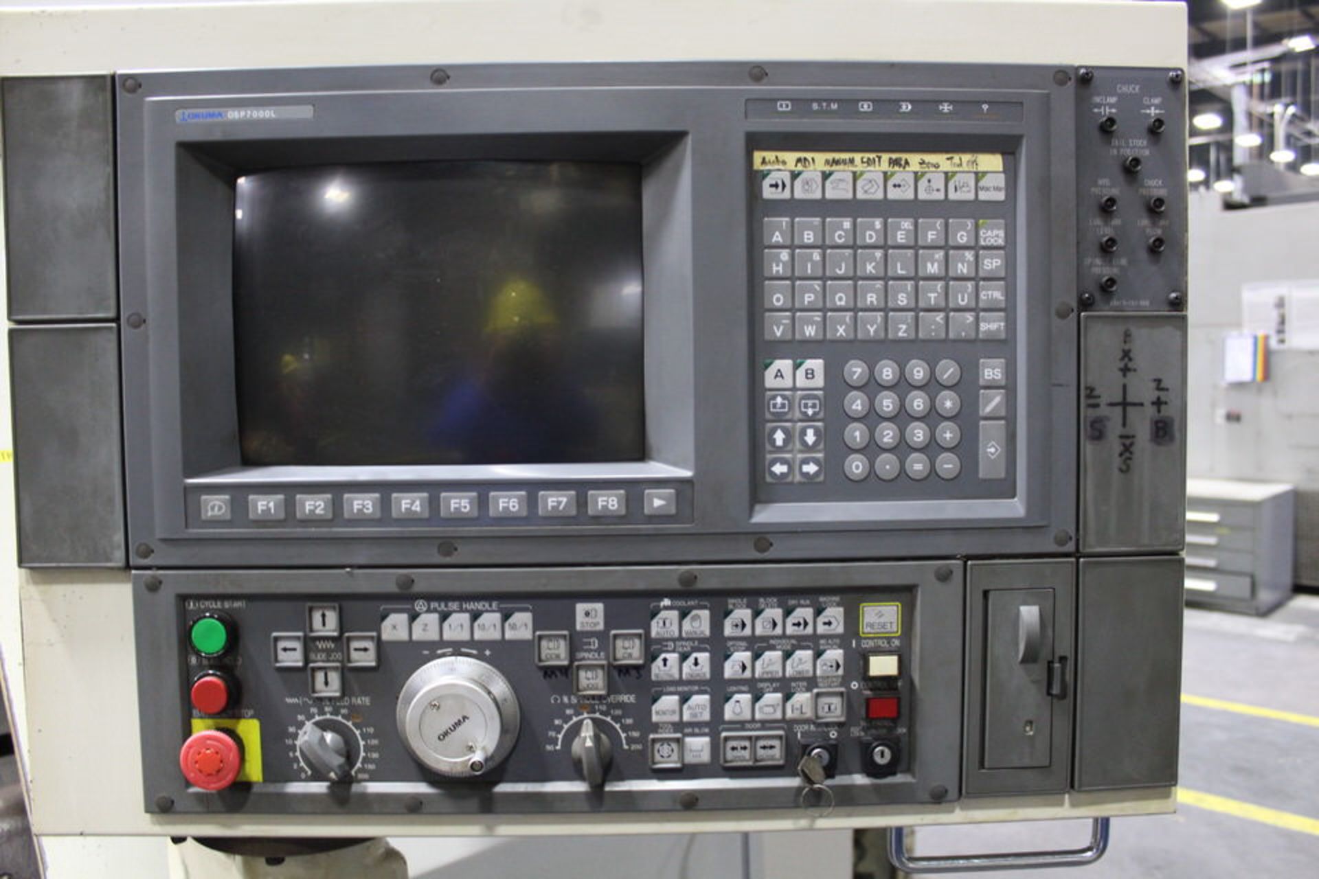 1982 OKUMA LC 40 LATHE, ASST #: PC0005434 - Image 2 of 4