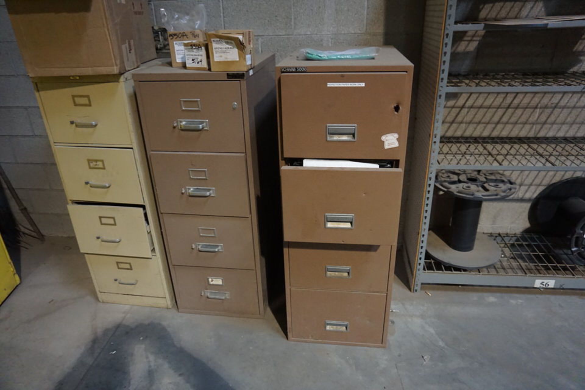 CONT OF TOOL CRIB: SPARE PARTS , SUPPLIES, SHELVING - Image 33 of 39