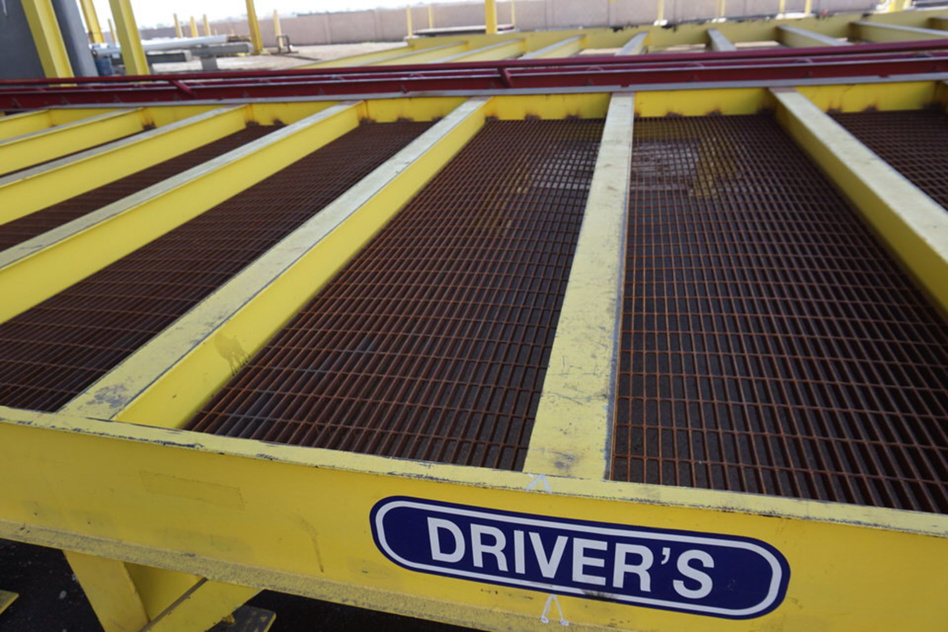 SAW FEED TABLE, APPROX: 12' X 30' X 36" TALL - Image 2 of 3