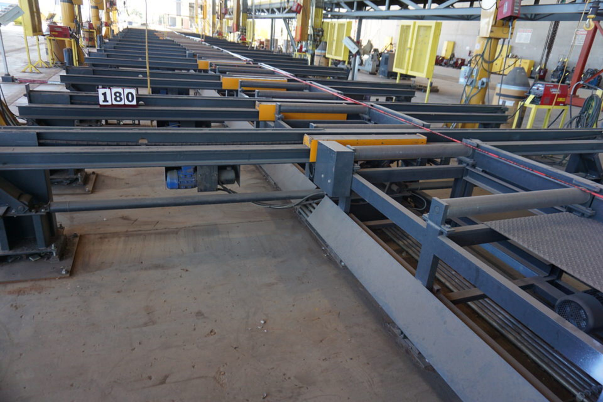 CONVEYOR R16 (APPROX 30') & TR TRANSFER TABLE (B17), 19'8"